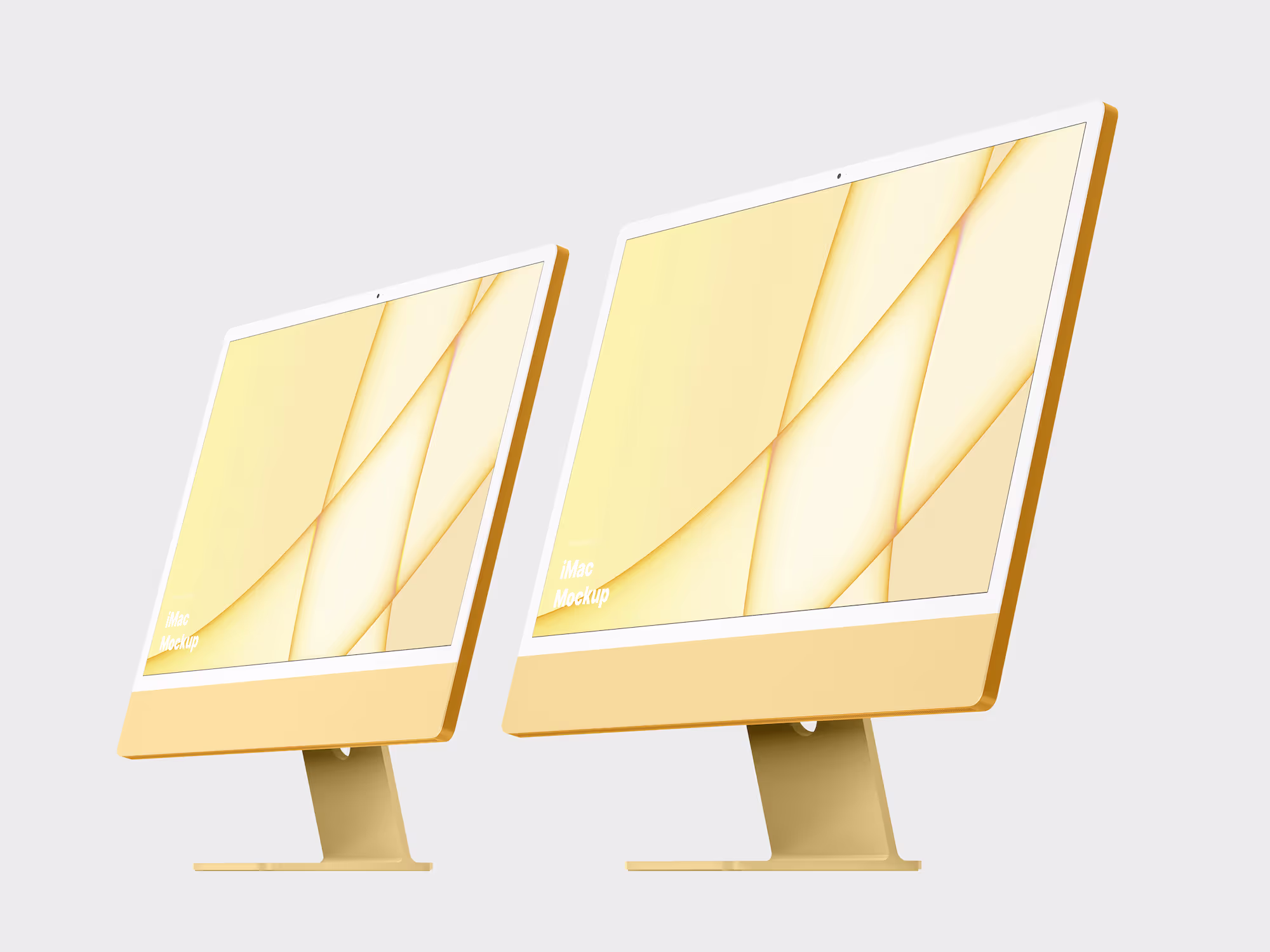 iMac 24-inch Mockups, 11 | Available on ls.graphics