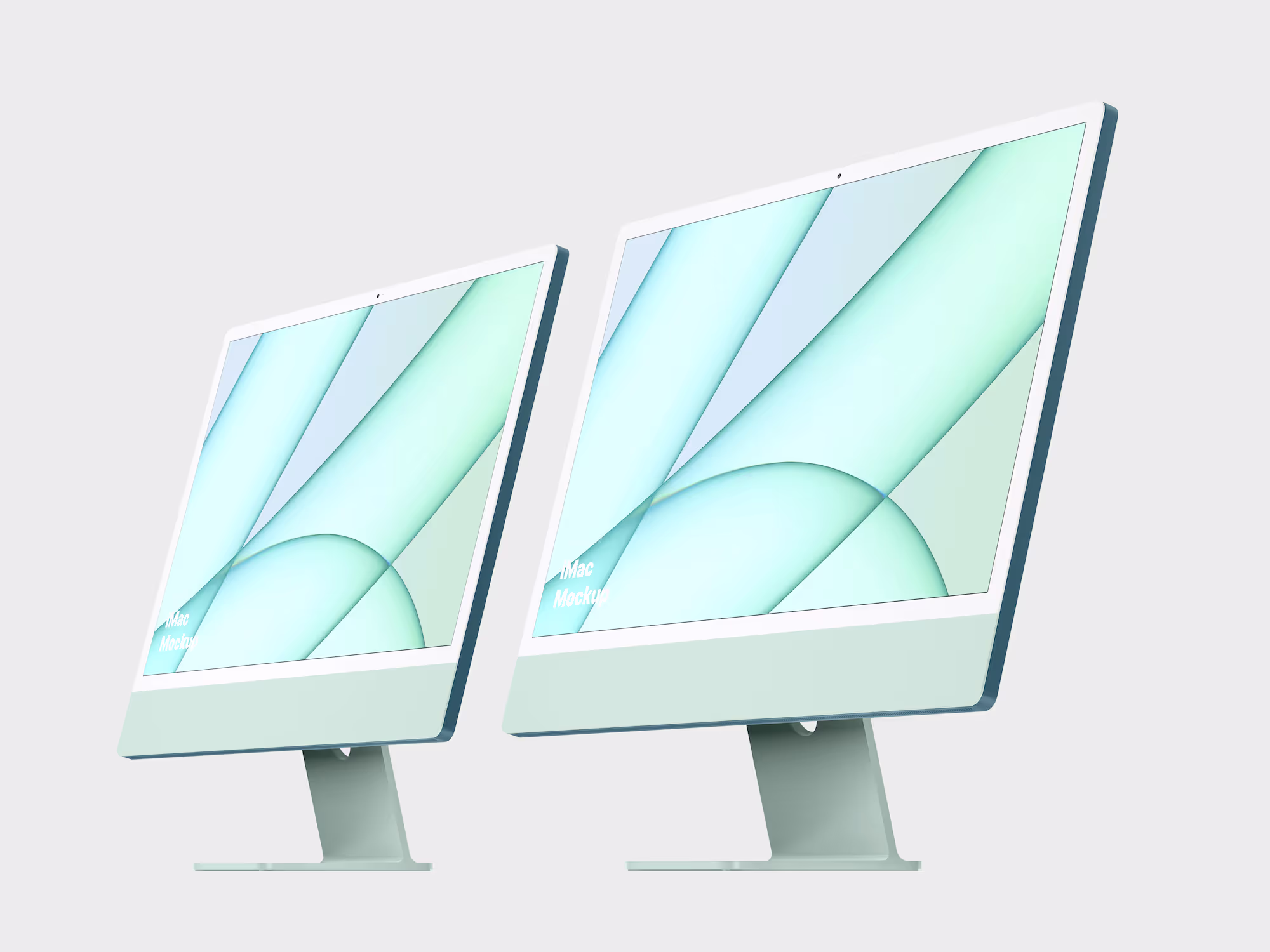 iMac 24-inch Mockups, 11 | Download at ls.graphics
