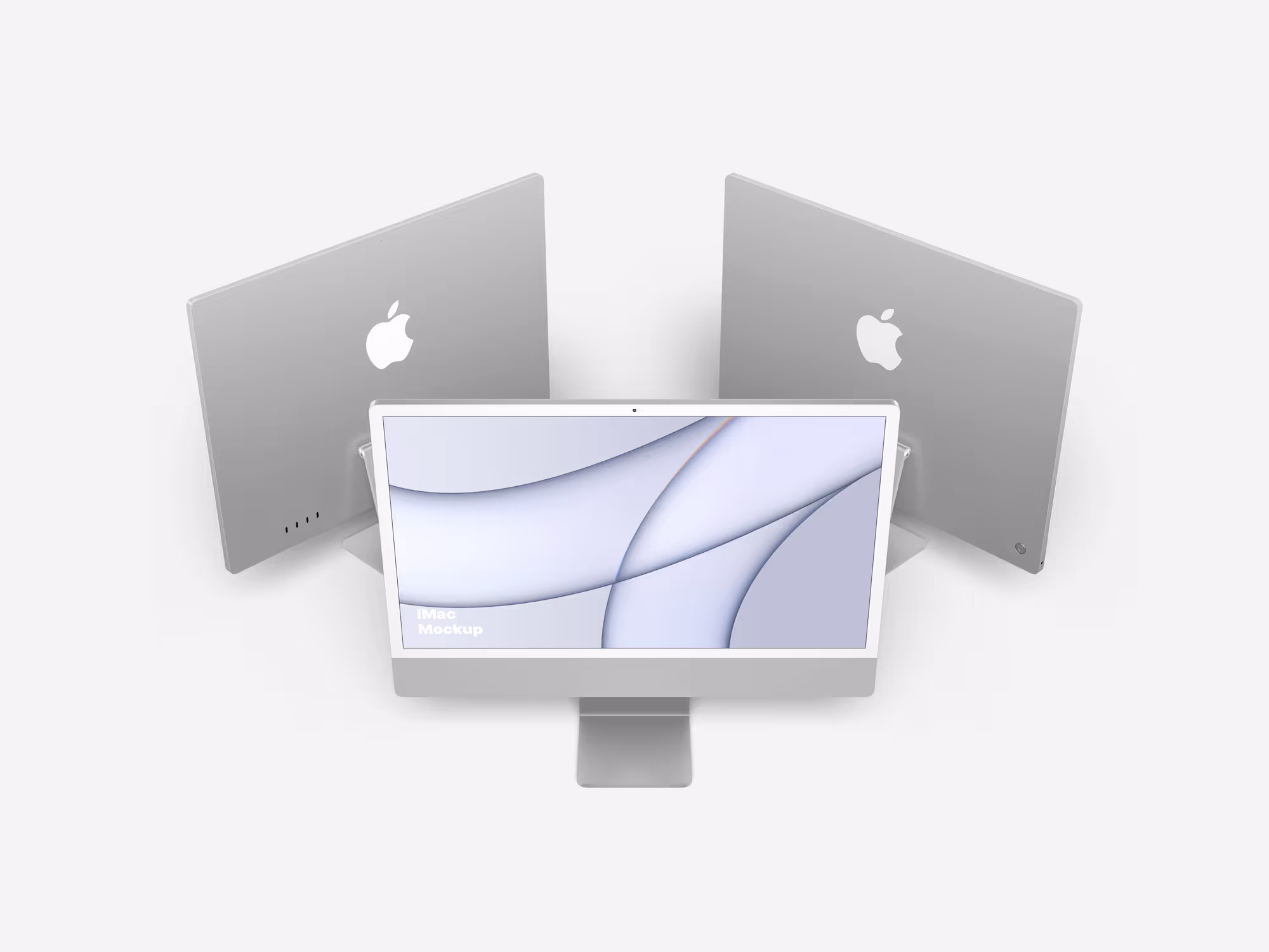 iMac 24-inch Mockups, 15 | Available on ls.graphics