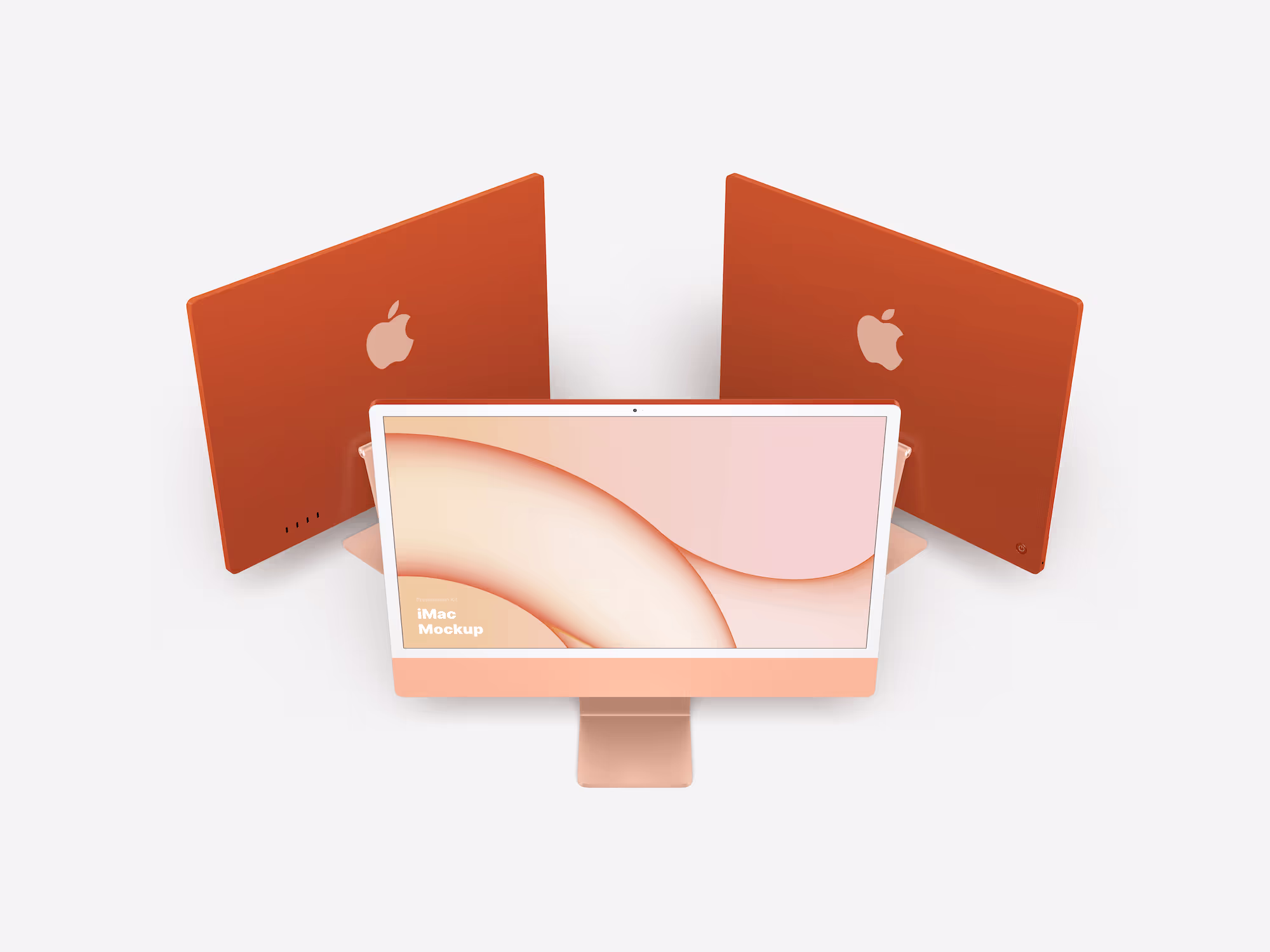 iMac 24-inch Mockups, 15 | Professional Template
