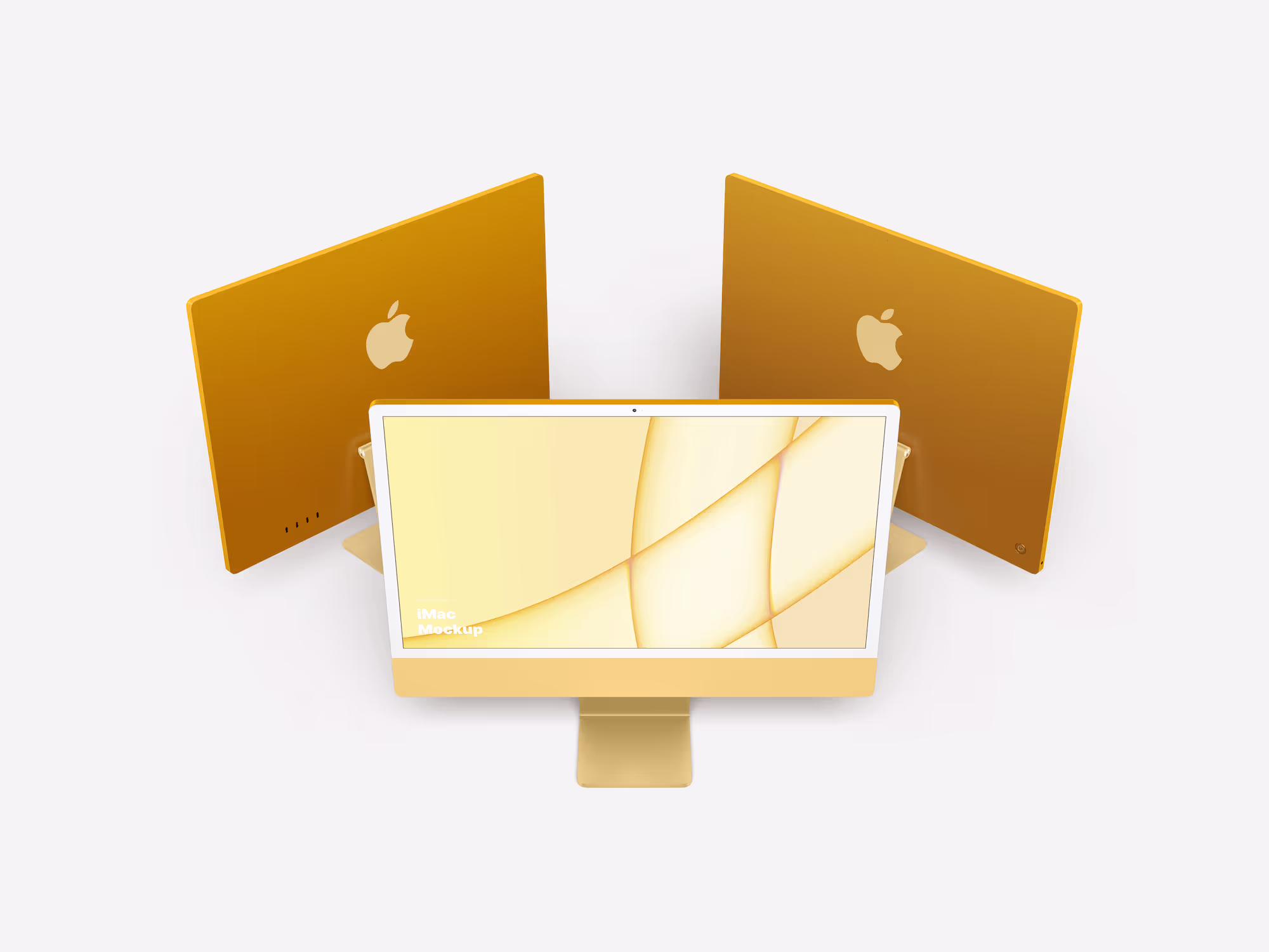 iMac 24-inch Mockups, 15 | Commercial License Ready