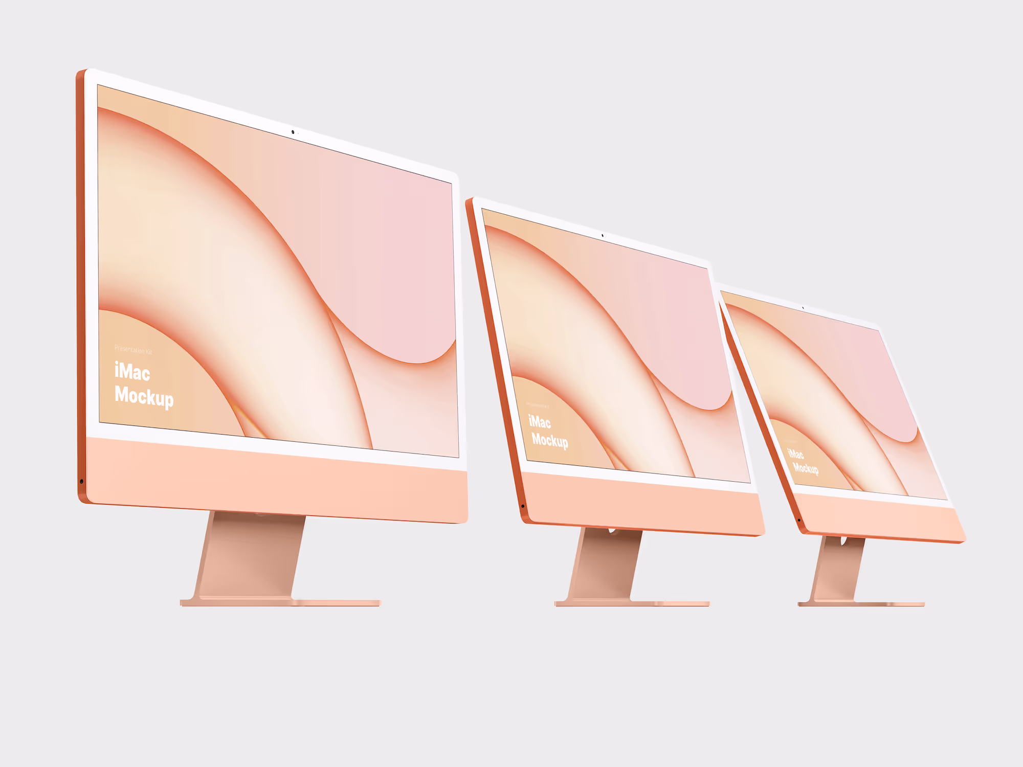 iMac 24-inch Mockups, 14 | Full Resolution File