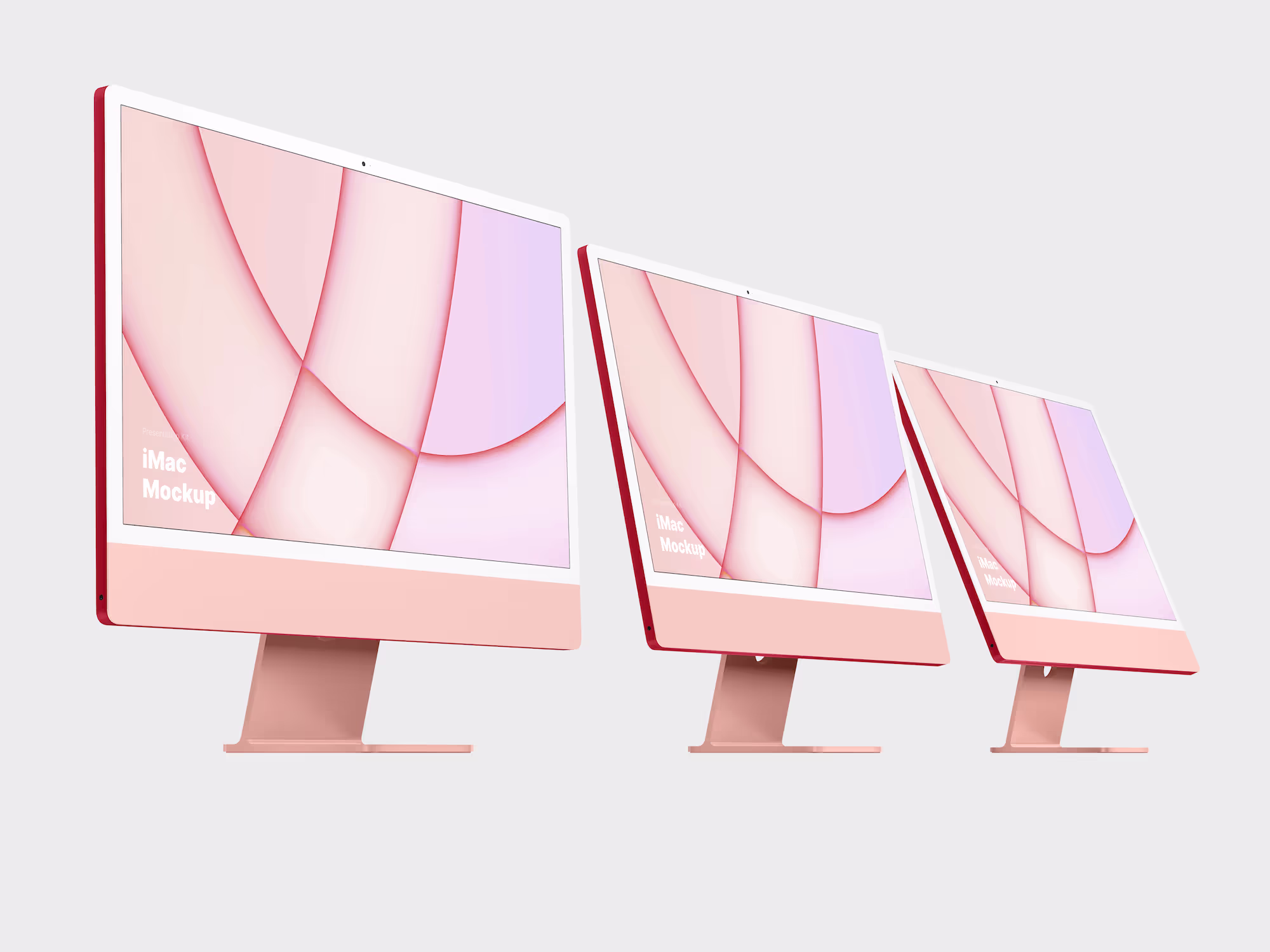 iMac 24-inch Mockups, 14 | Top Selling Mockup