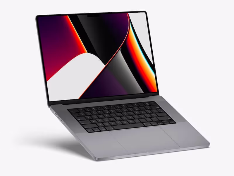 MacBook Pro 16 inch Mockups, 07