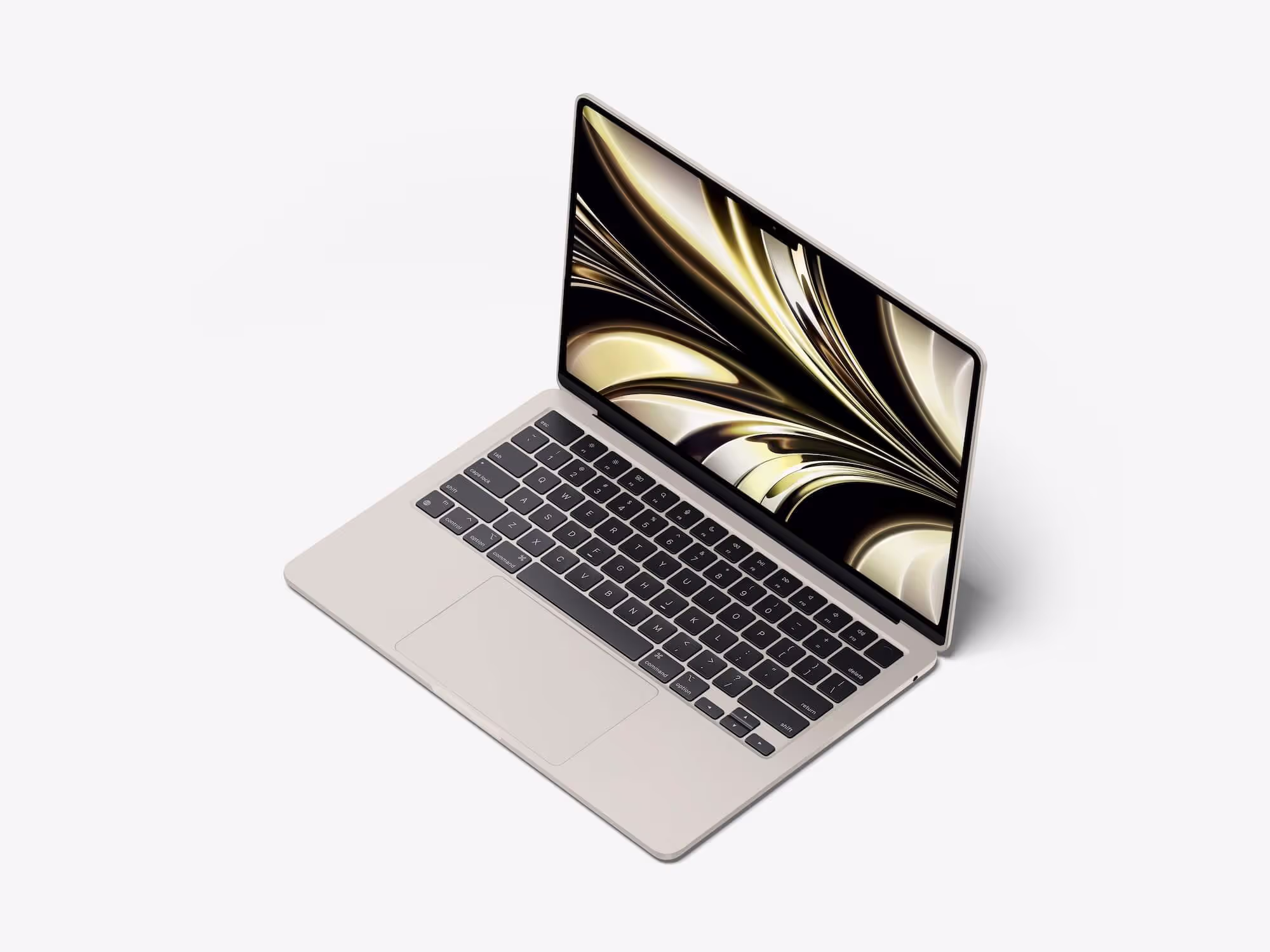 MacBook Air (M2) Mockups, 03 | Pro Designer Pack