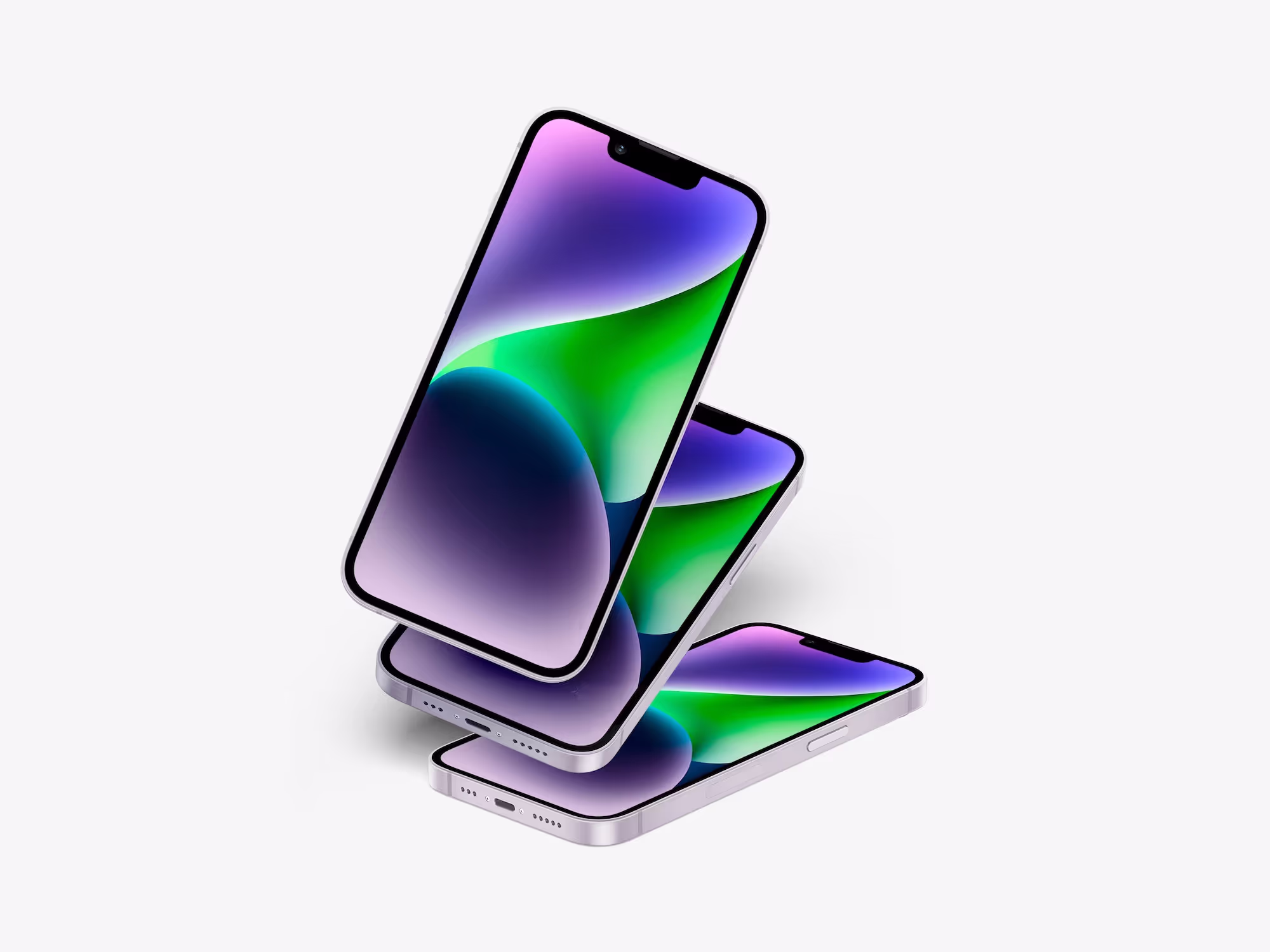 iPhone 14 Mockup, 07 | Available on ls.graphics