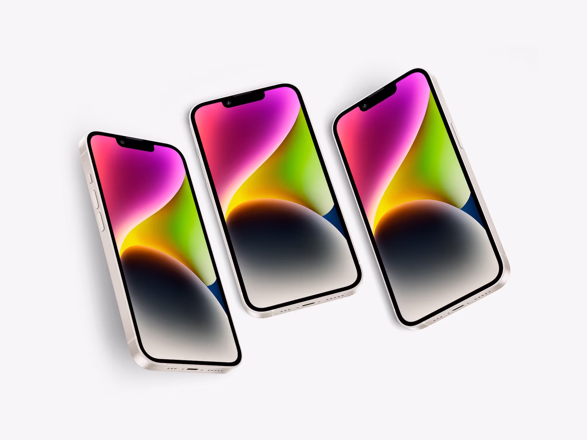 iPhone 14 Mockup, 12 | High Quality Asset