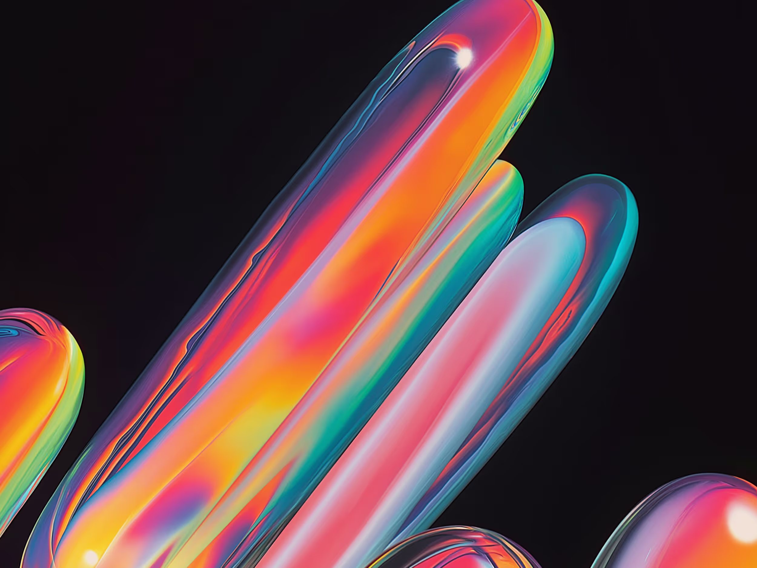 Abstractions - Glow Cascade | Download at ls.graphics