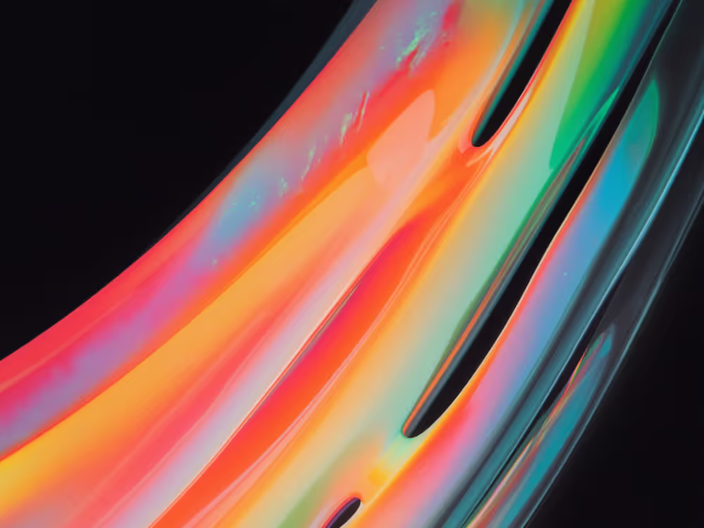 Abstractions - Glow Cascade | Instant Download Ready