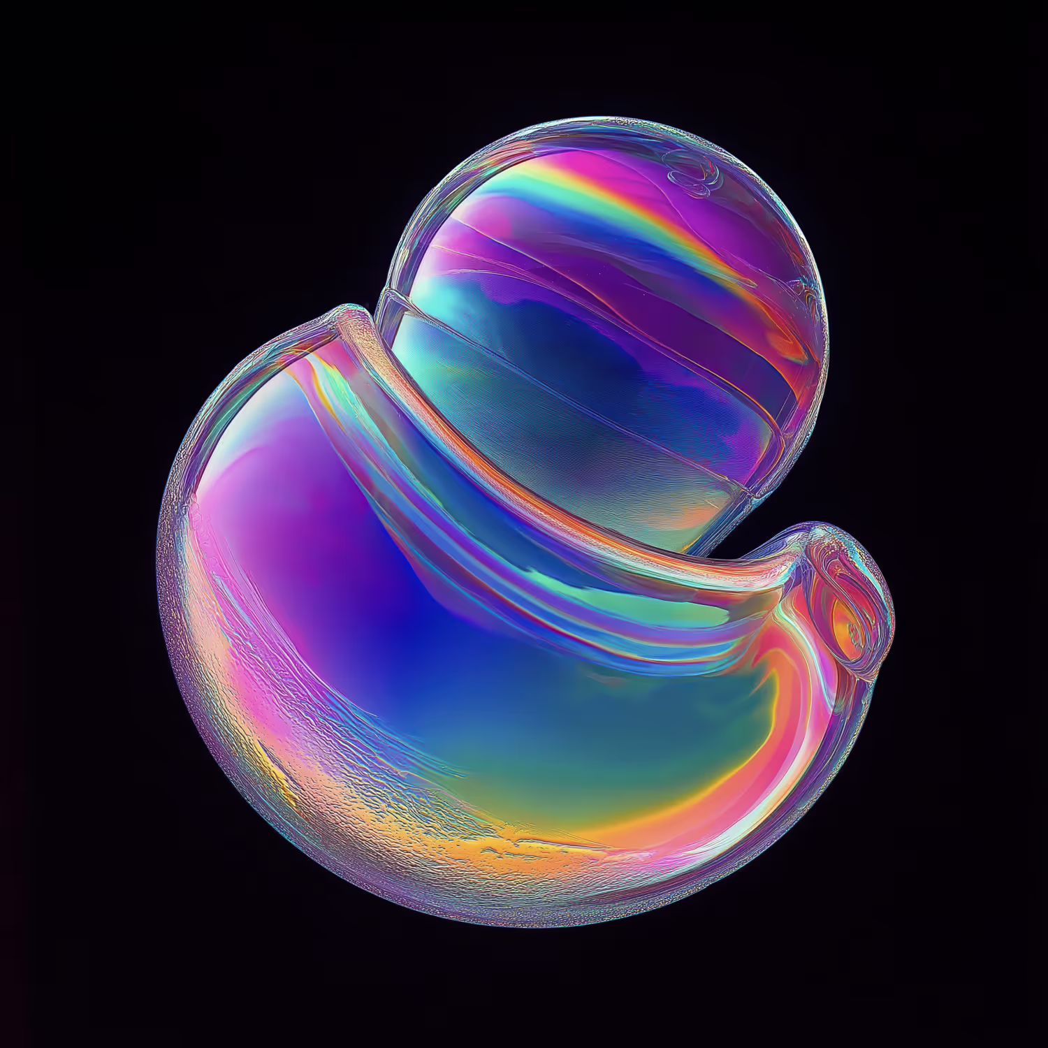 Abstractions - Vivid Spheroids | Mockup Collection Item