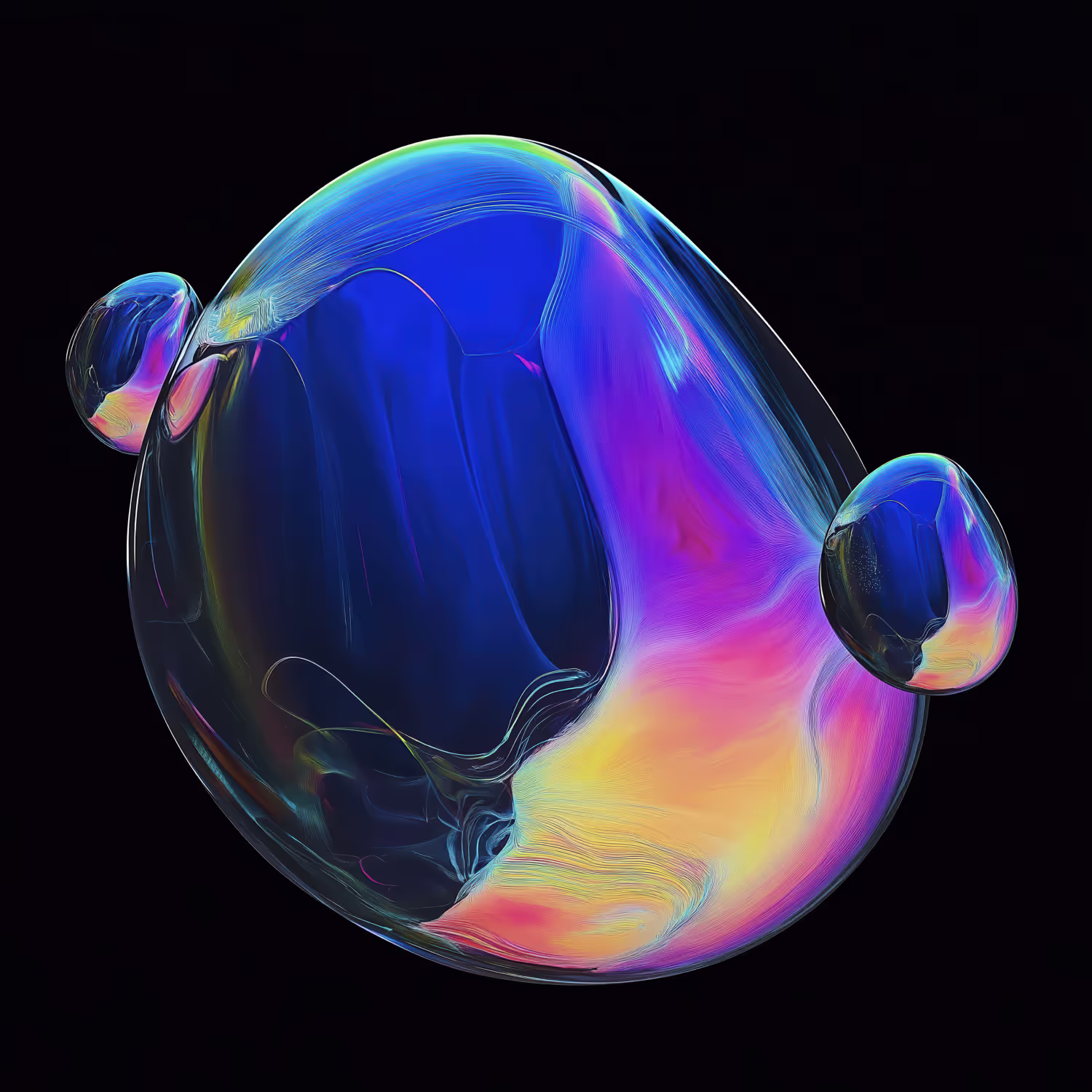 Abstractions - Vivid Spheroids | Top Selling Mockup