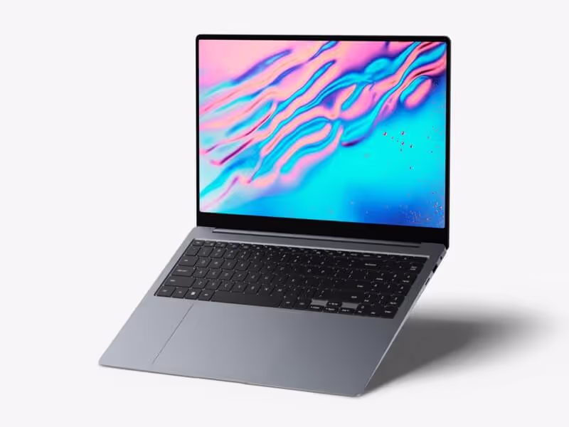Devices Mockups - Samsung Galaxy Book 4 Ultra Mockups | Full Resolution File