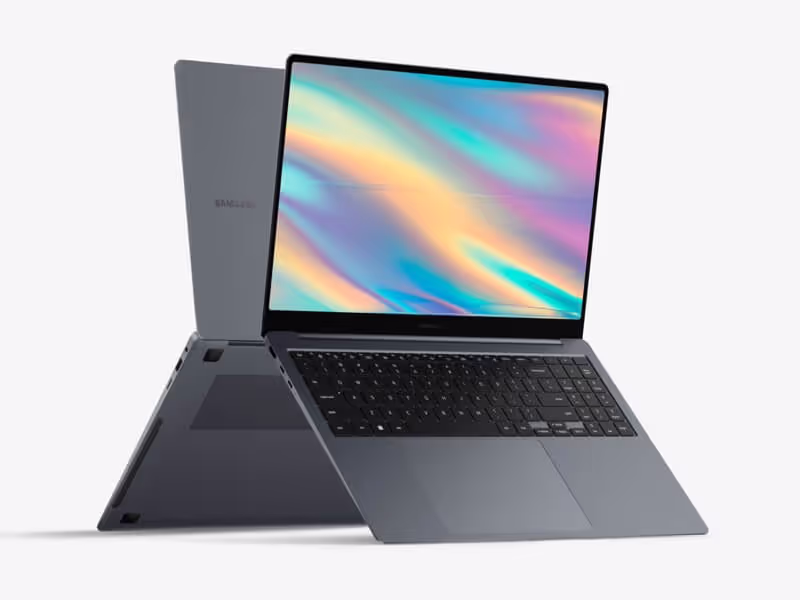 Devices Mockups - Samsung Galaxy Book 4 Ultra Mockups | Popular Design Item