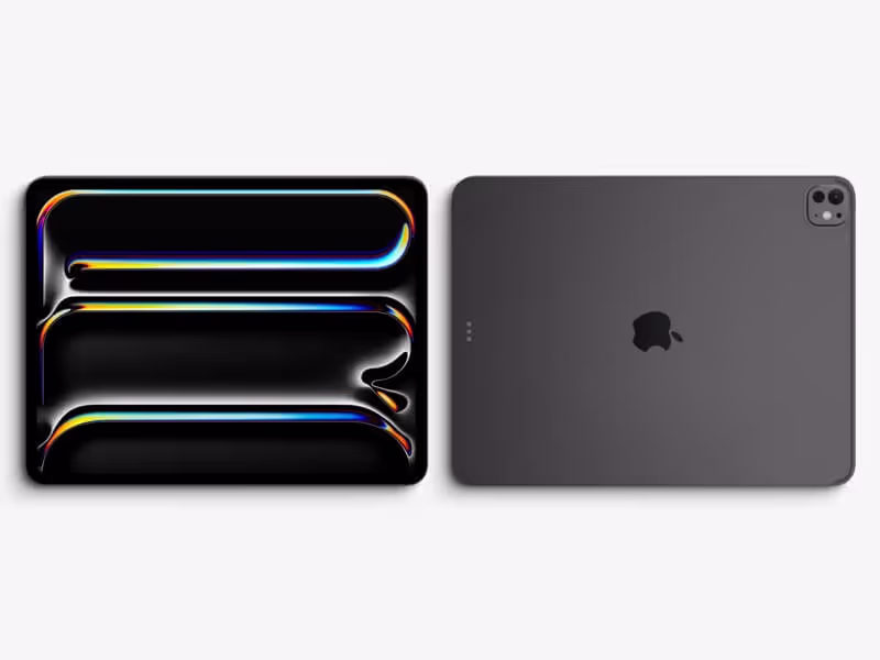 Devices Mockups - iPad Pro 2024 Mockups | Full Resolution File