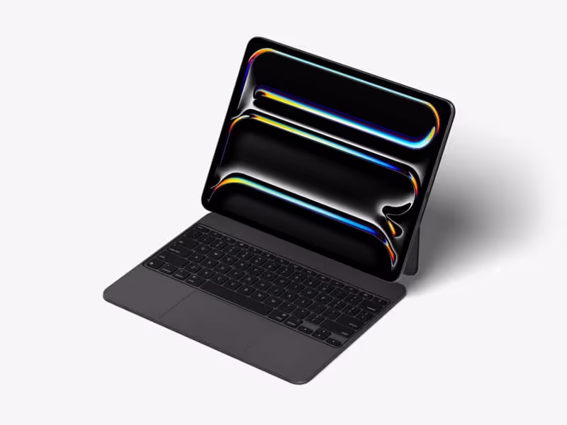 Devices Mockups - iPad Pro 2024 Mockups | High Quality Template
