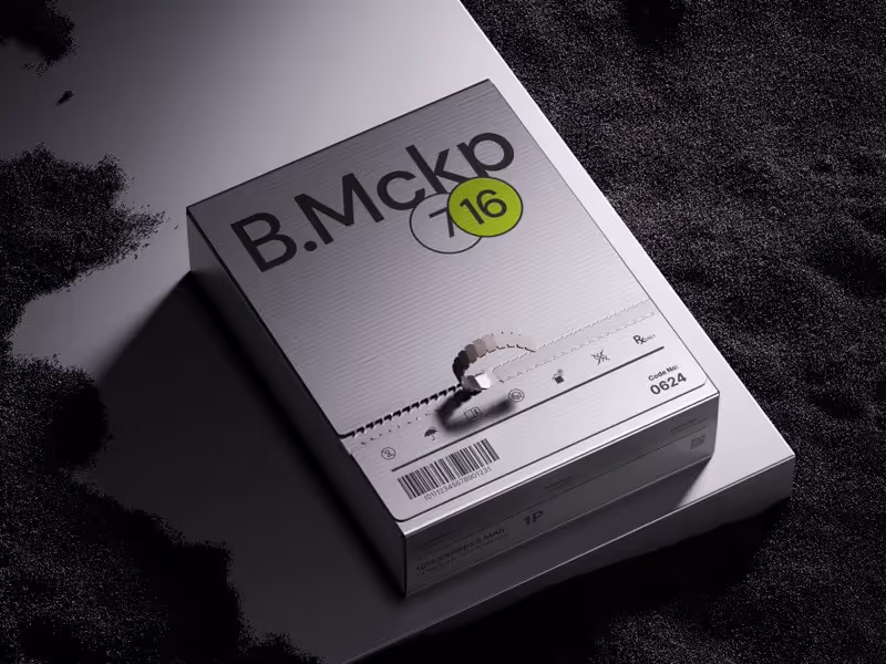 Branding Mockups - Vegus Metallic Package Mockups | Full Resolution File