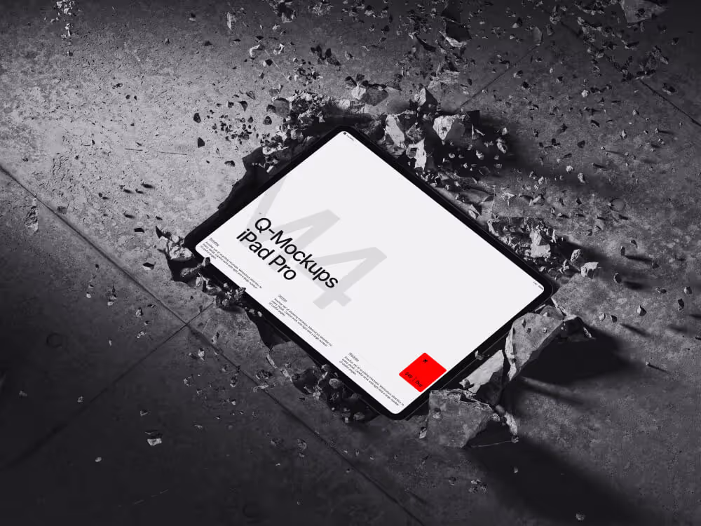 Devices Mockups - Q-Mockups Apple Devices | 4K Resolution Ready