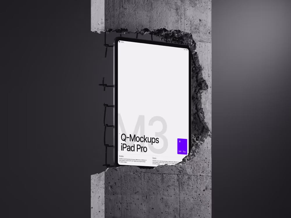 Devices Mockups - Q-Mockups Apple Devices | High Quality Template