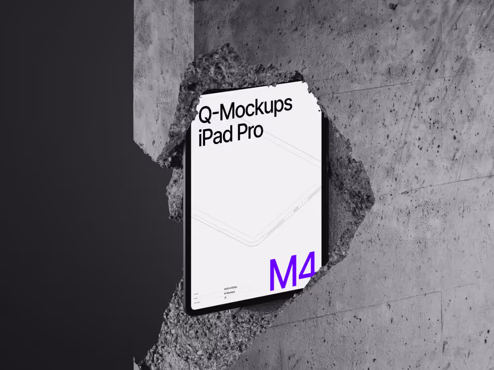 Devices Mockups - Q-Mockups Apple Devices | Professional Grade Asset