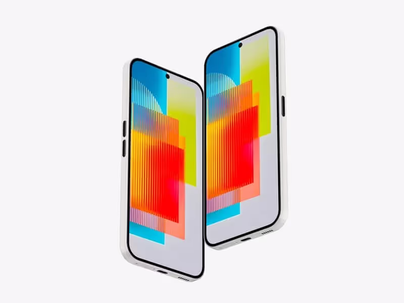 Phone Mockups - Nothing Phone 2a Mockups | Professional Suite