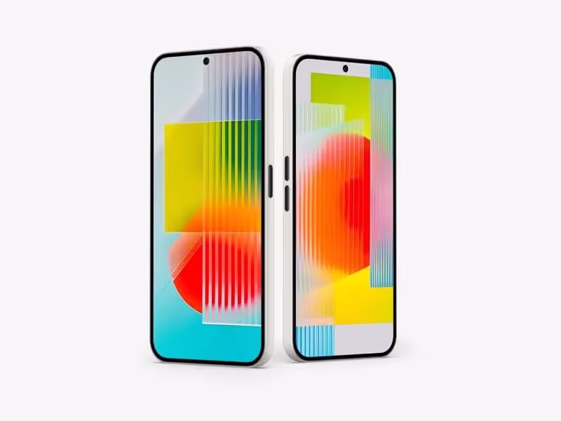 Phone Mockups - Nothing Phone 2a Mockups | Design Assets Pack