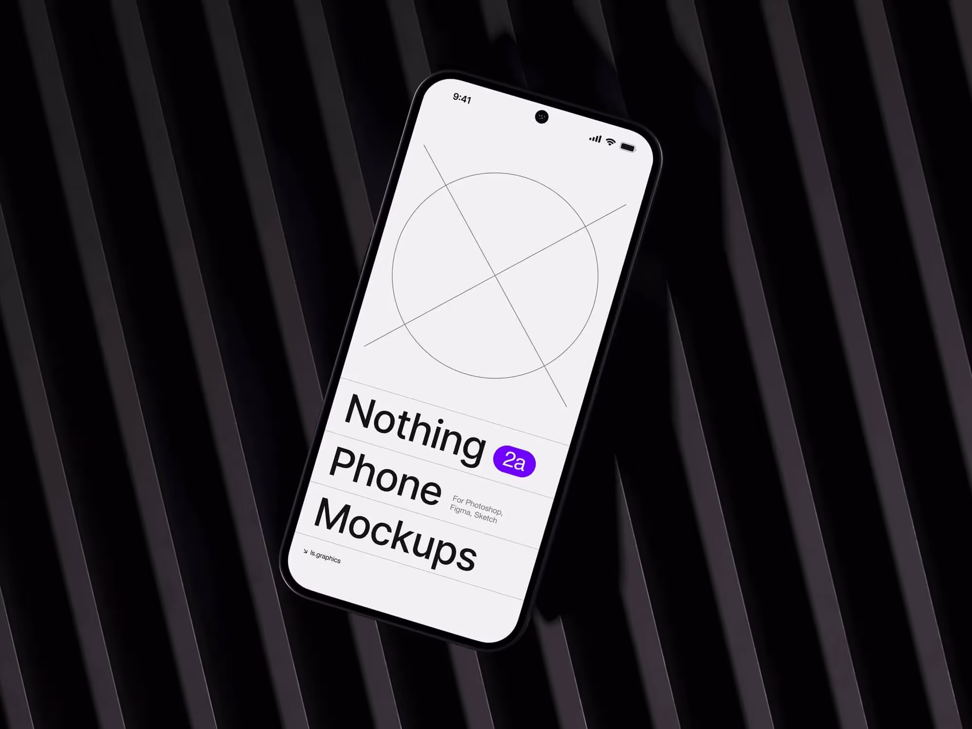 Devices Mockups - N-Mockups Nothing Phone 2a | Top Selling Mockup