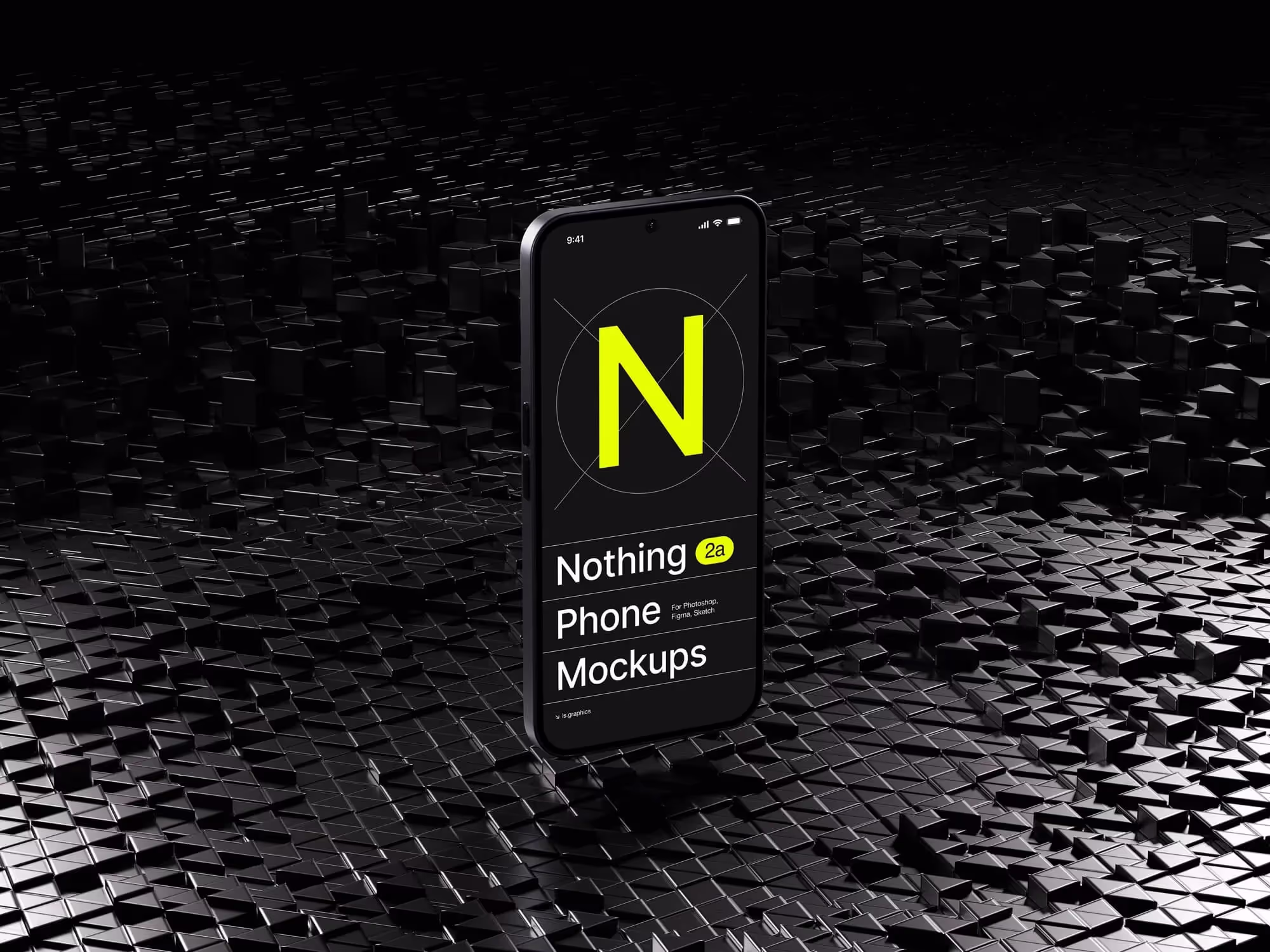 Devices Mockups - N-Mockups Nothing Phone 2a | Professional Grade Asset