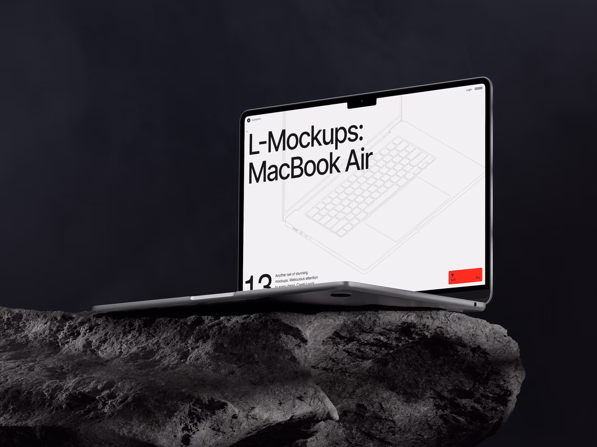 Macos Mockups - L-Mockups MacBook Air | Download at ls.graphics