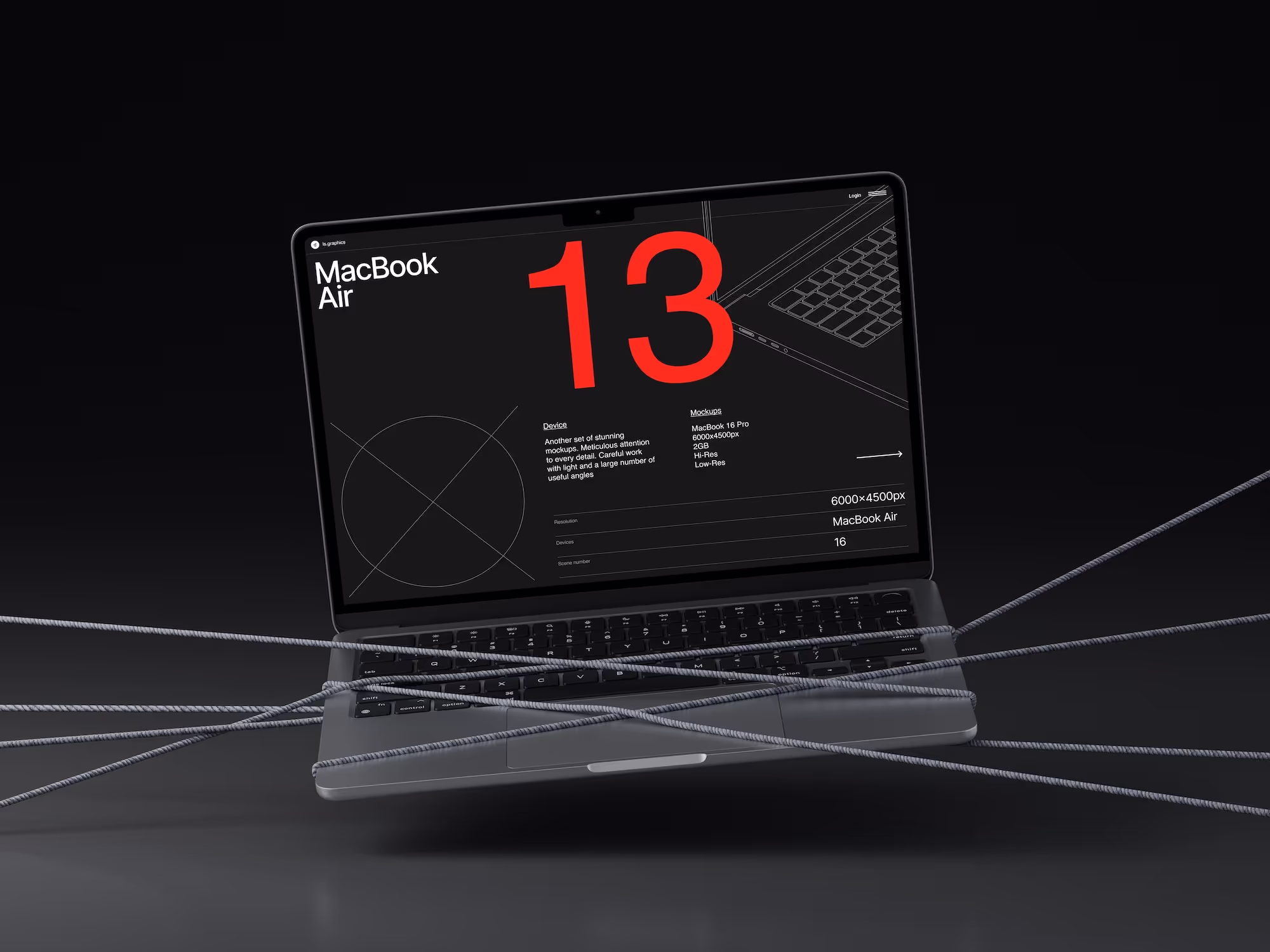 Macos Mockups - L-Mockups MacBook Air | Best Commercial Version