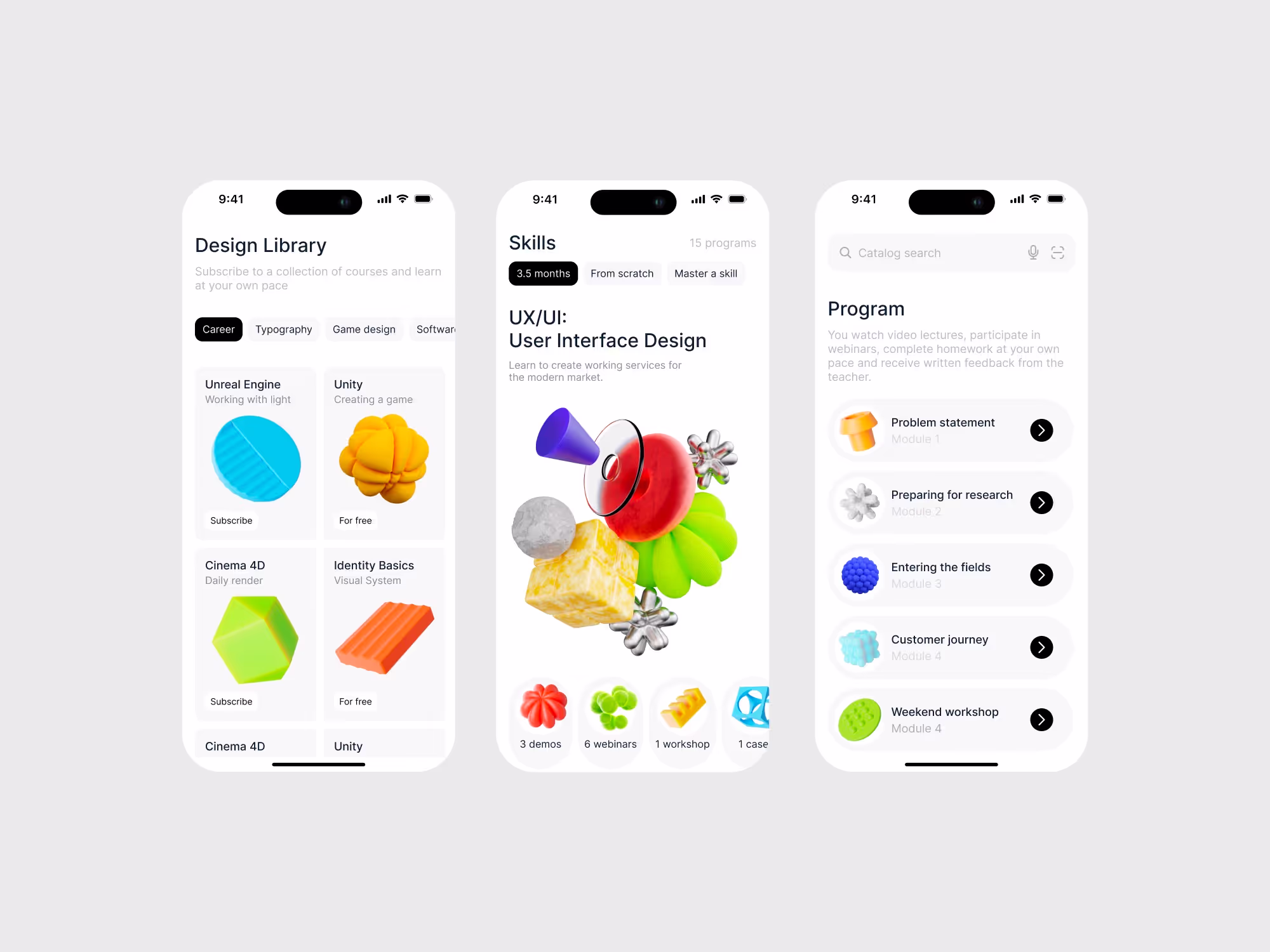 Abstractions - Shaaapes 3d Abstractions | Download at ls.graphics