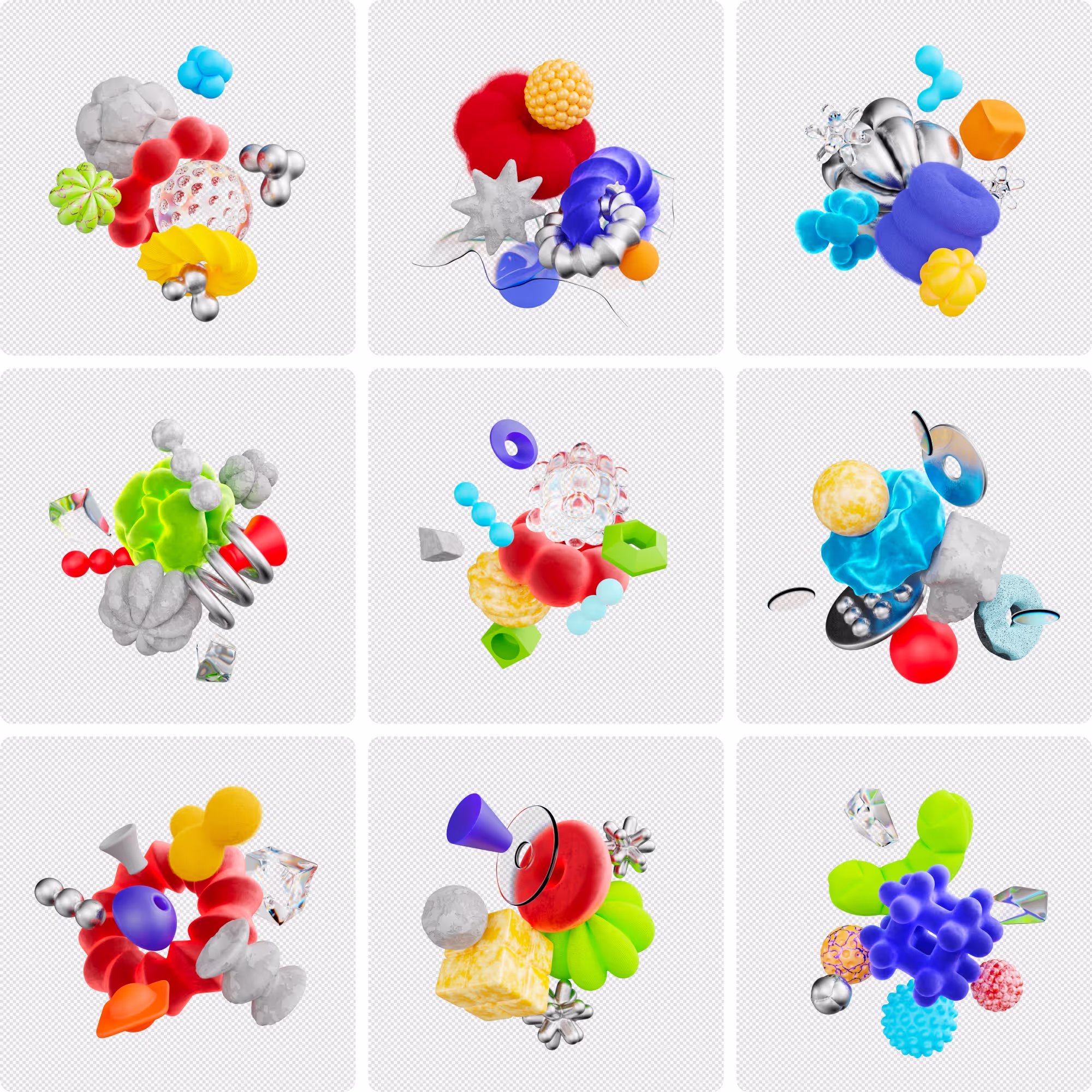 Abstractions - Shaaapes 3d Abstractions | Pro Design Resource