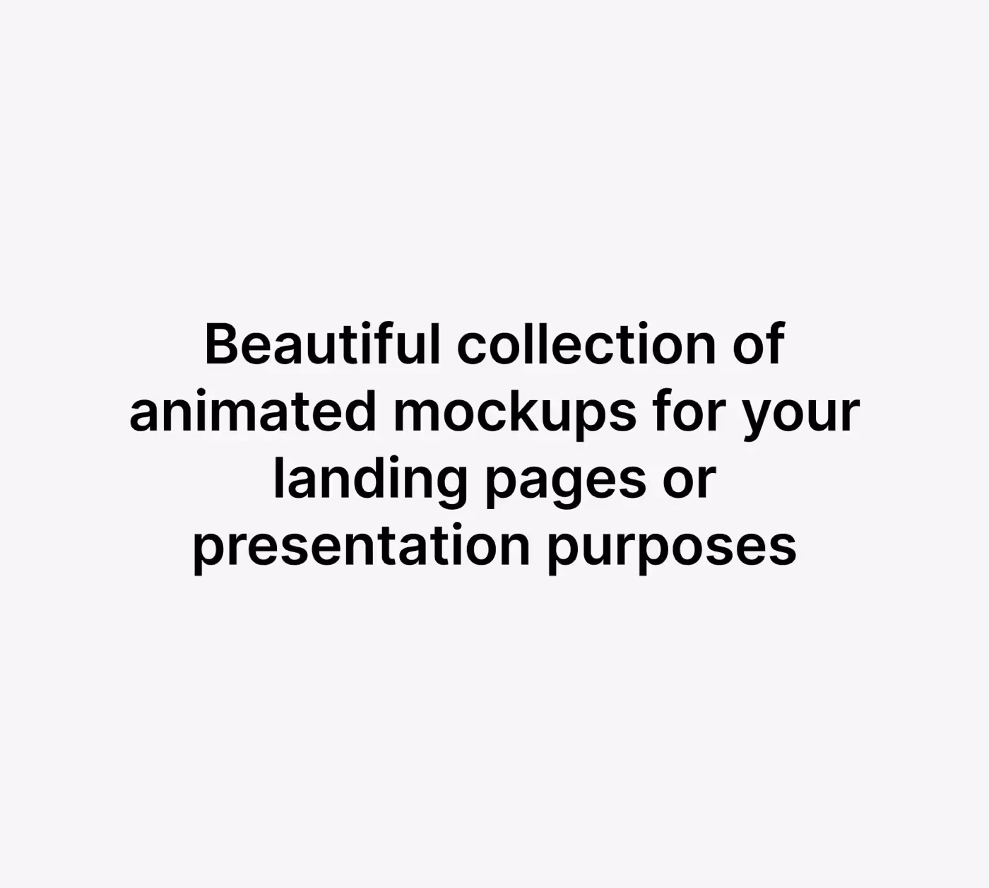 Iphone Mockups - iPhone 15 Pro Looped Animated Mockups | Premium Download Ready