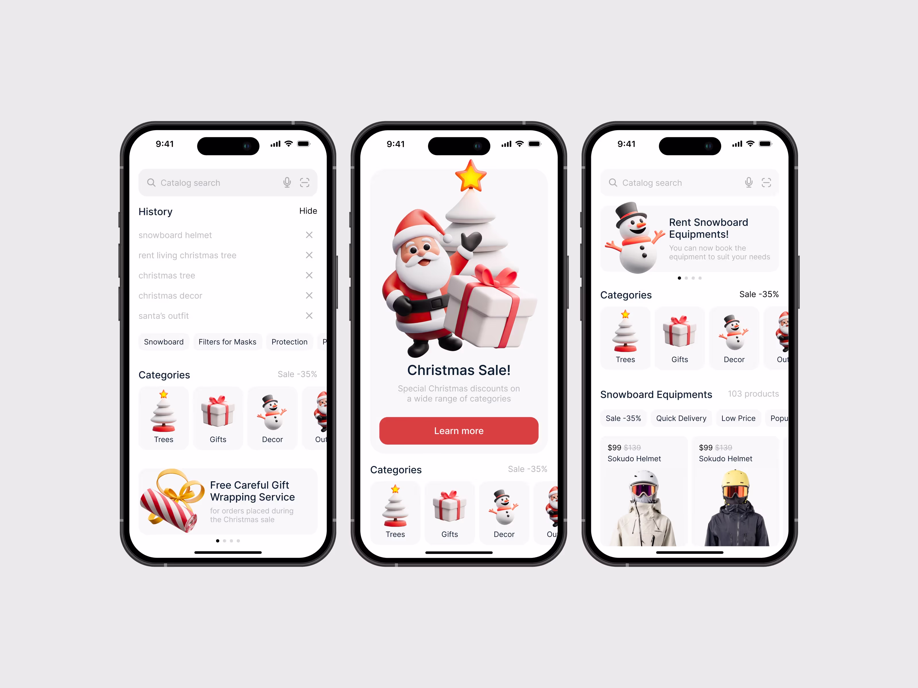Premium Mockup - Christmas Icons | Available on ls.graphics