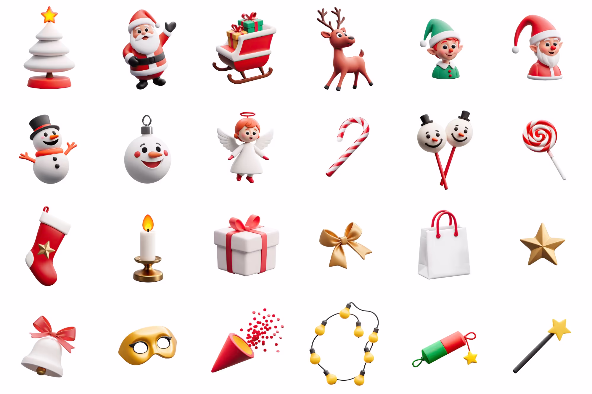 Premium Mockup - Christmas Icons | Best Commercial Version