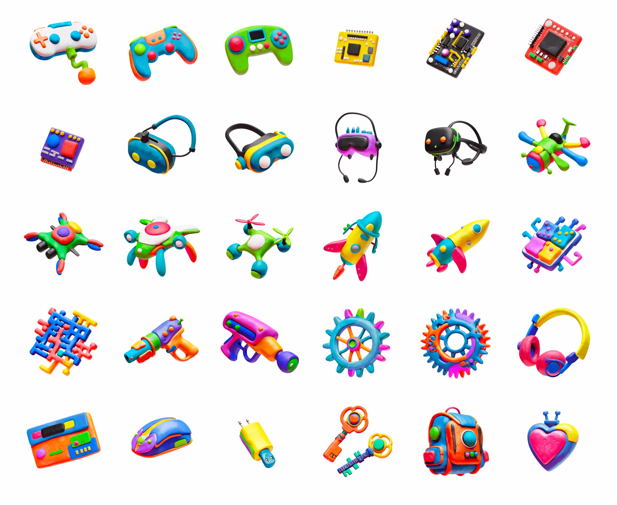 Premium Mockup - Plop 3D Icons Pack | Available on ls.graphics
