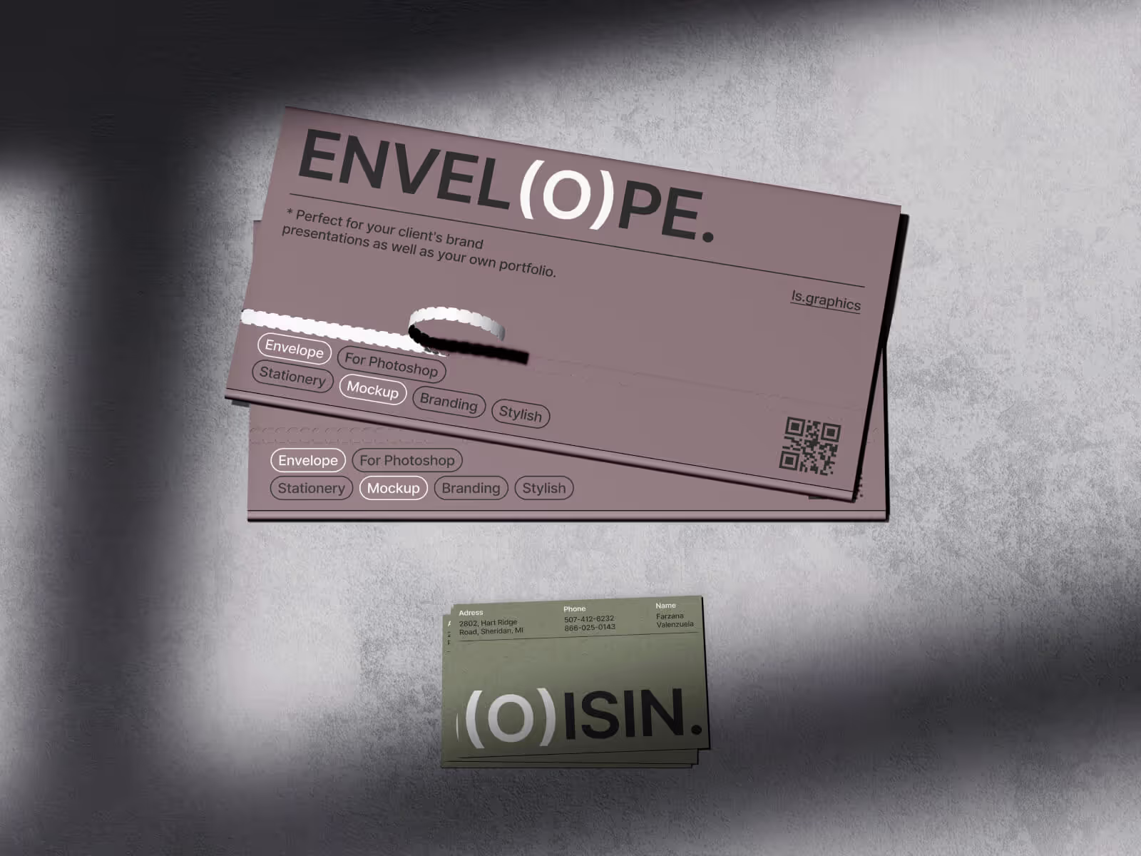 Stationery Mockups - Oisin | Get on ls.graphics Store