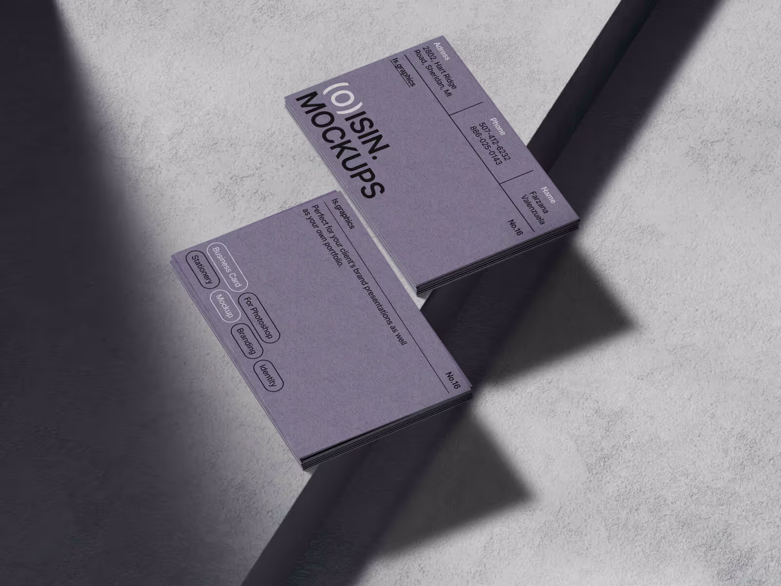 Stationery Mockups - Oisin | High Quality Template