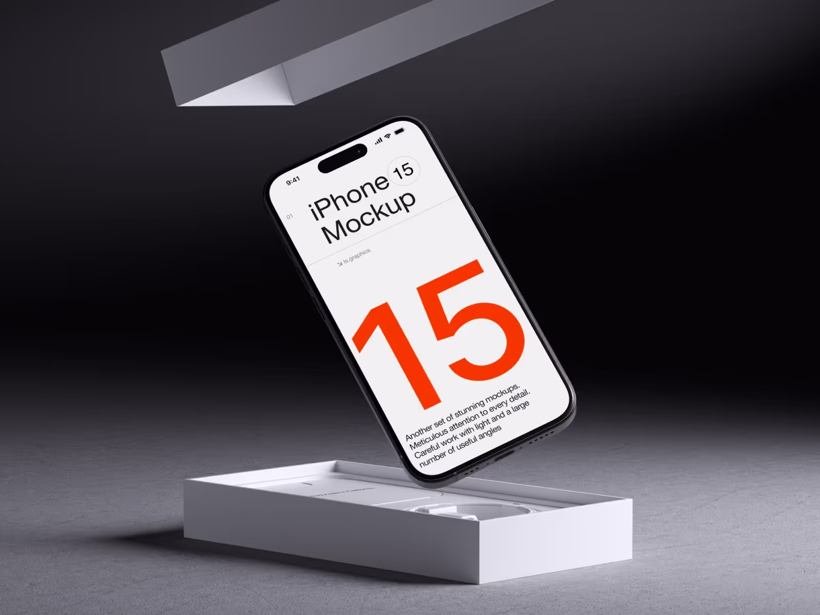 Apple Mockups - I-Mockups iPhone 15 Pro | Best Commercial Version
