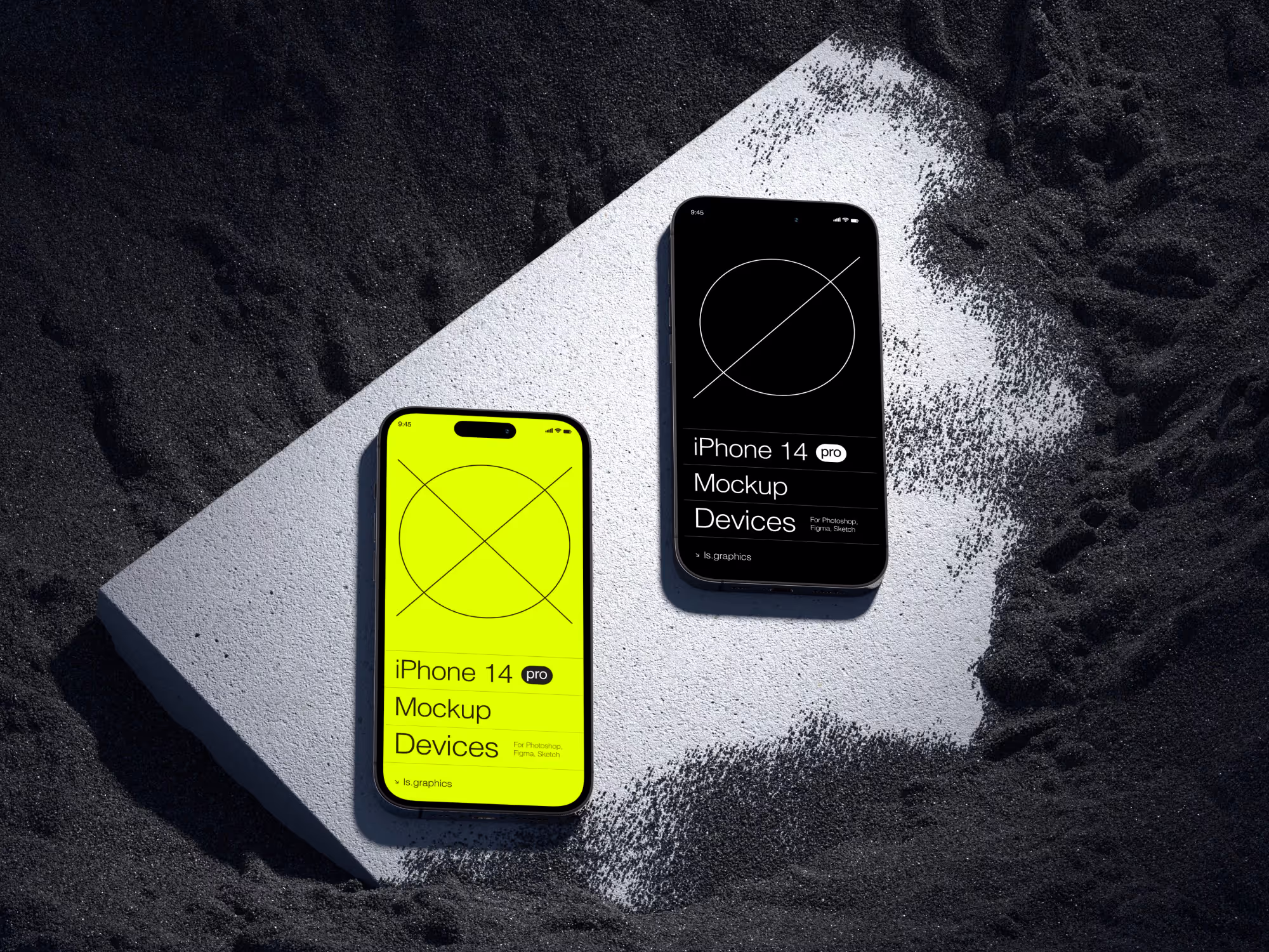 Apple Mockups - F-Mockups iPhone 14 Pro Max | Download at ls.graphics