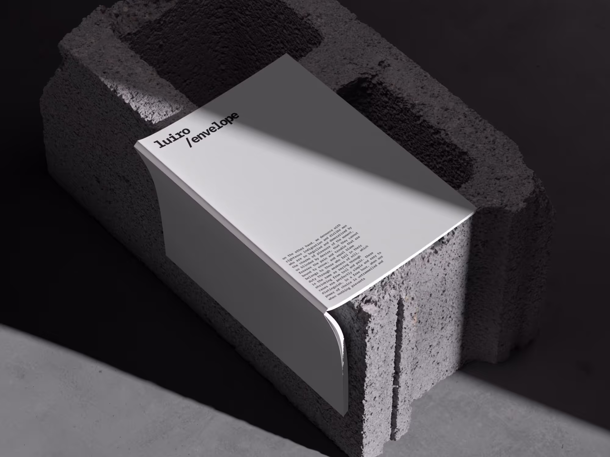 Envelope Mockups - Luiro | Download at ls.graphics