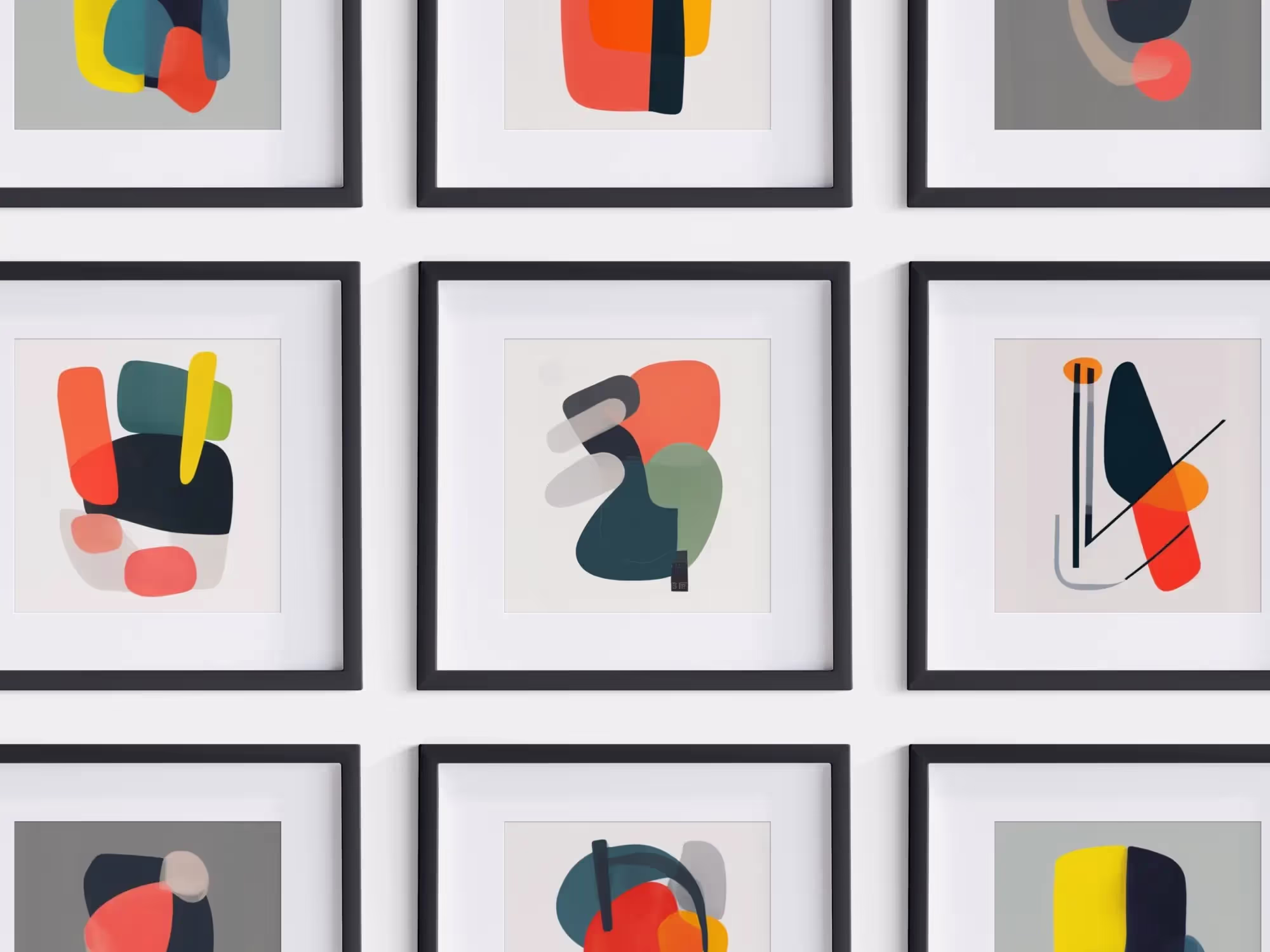 Abstractions - Canvas Modern Abstractions | Available on ls.graphics