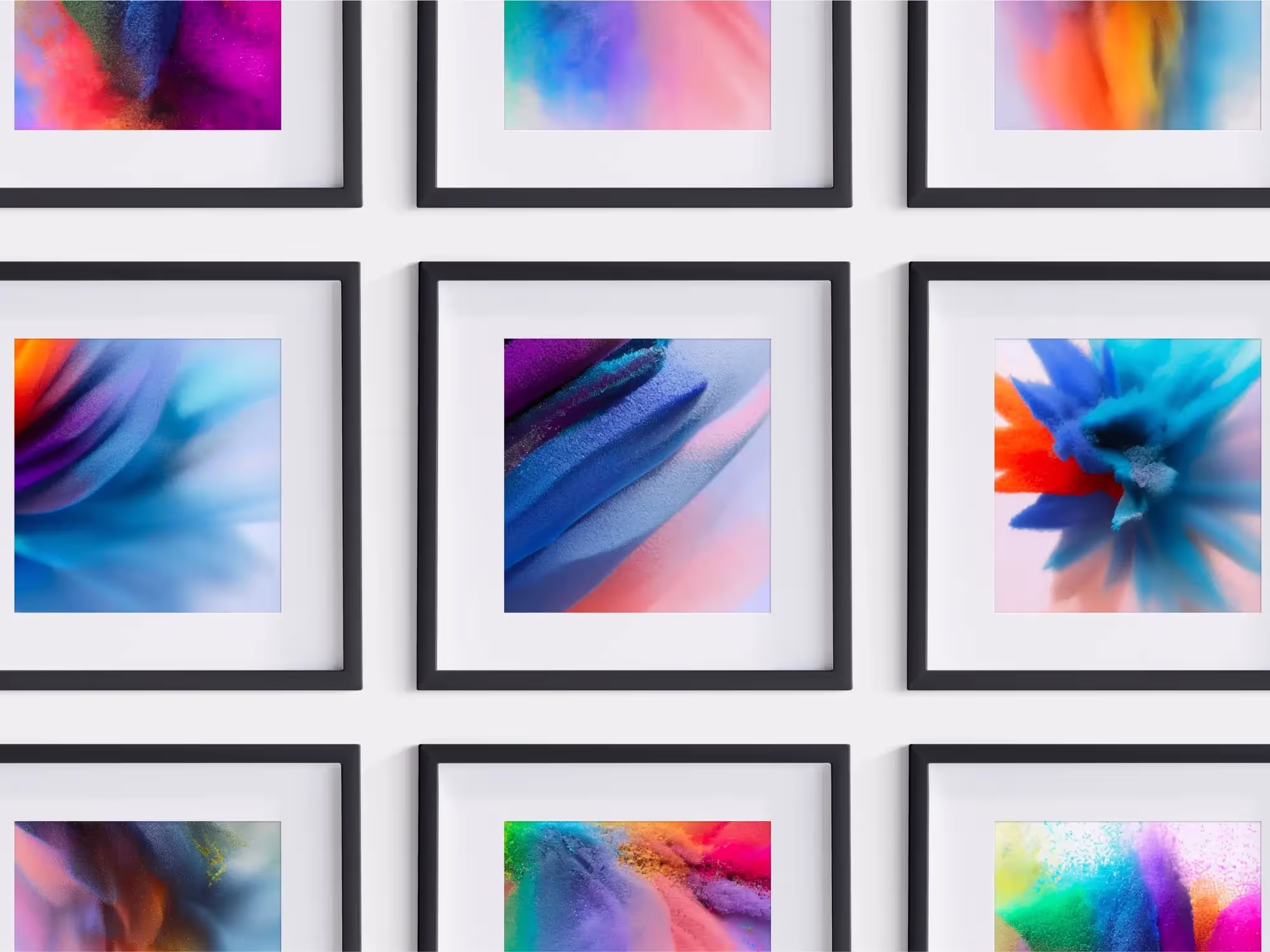 Abstractions - Powder Abstractions | Available on ls.graphics