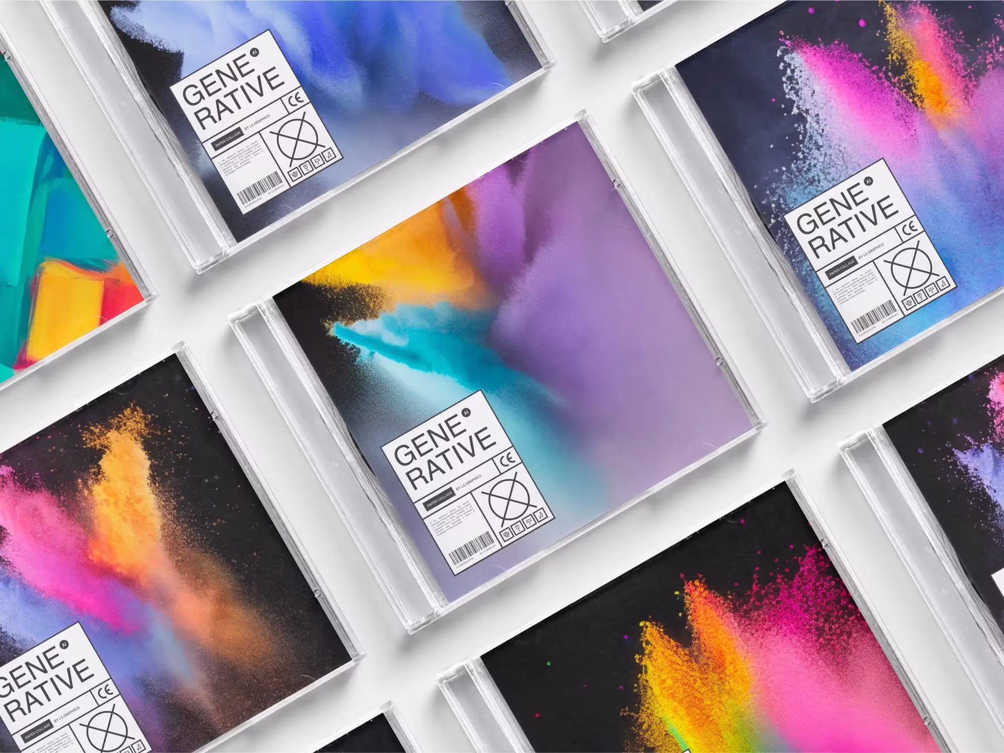 Abstractions - Powder Abstractions | Premium Download Ready