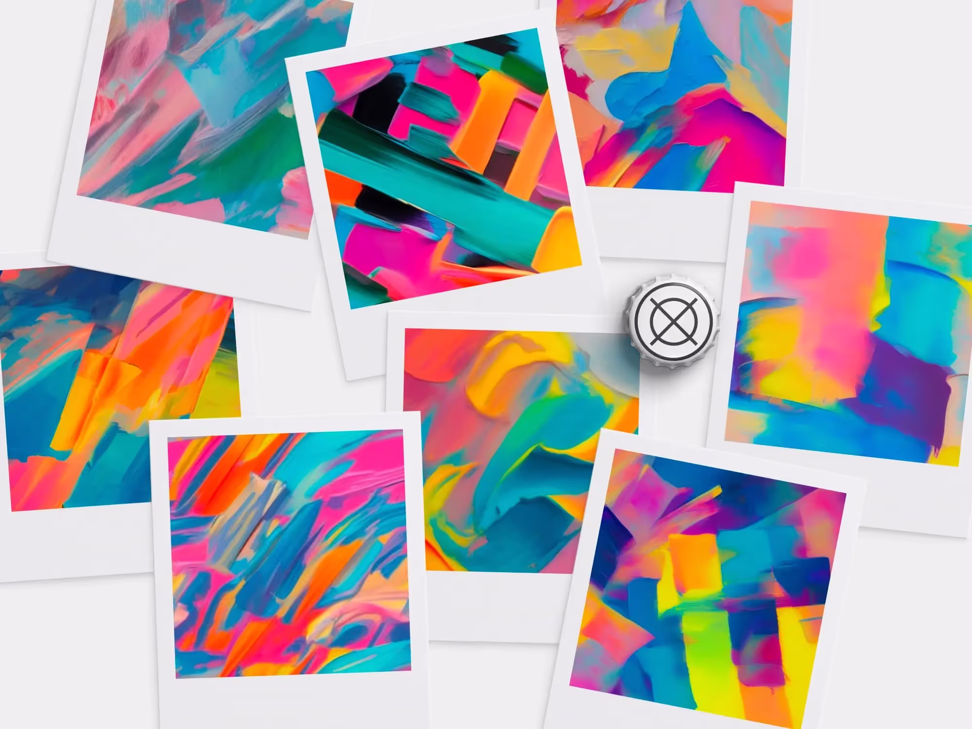 Abstractions - Paint Strokes Abstractions | Commercial Use Allowed