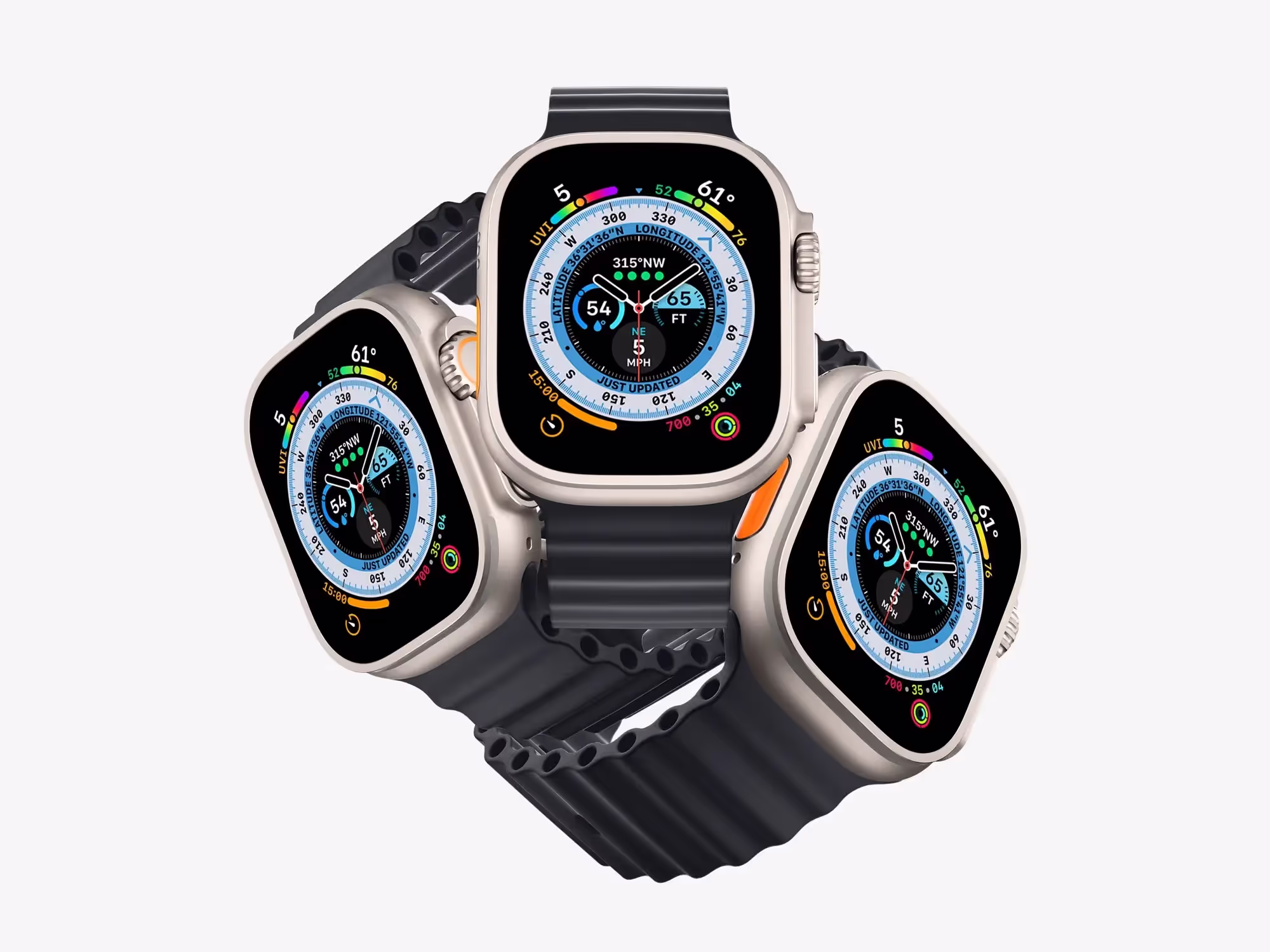 Apple Watch Mockups - Apple Watch Ultra Mockups | Professional Grade Asset