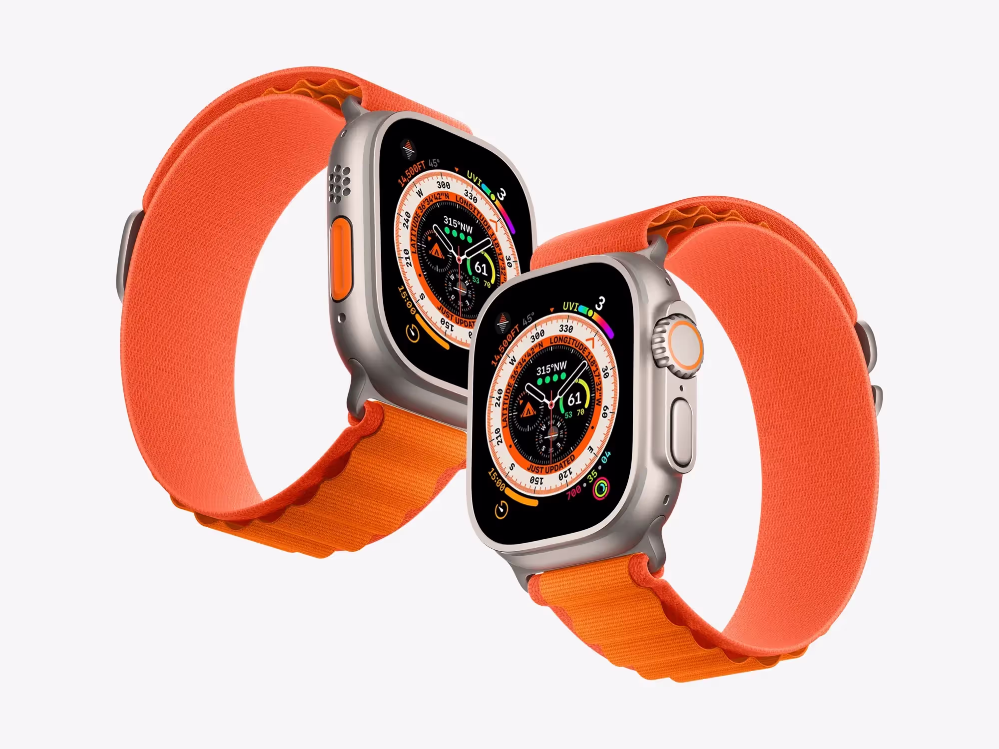 Apple Watch Mockups - Apple Watch Ultra Mockups | High Quality Template