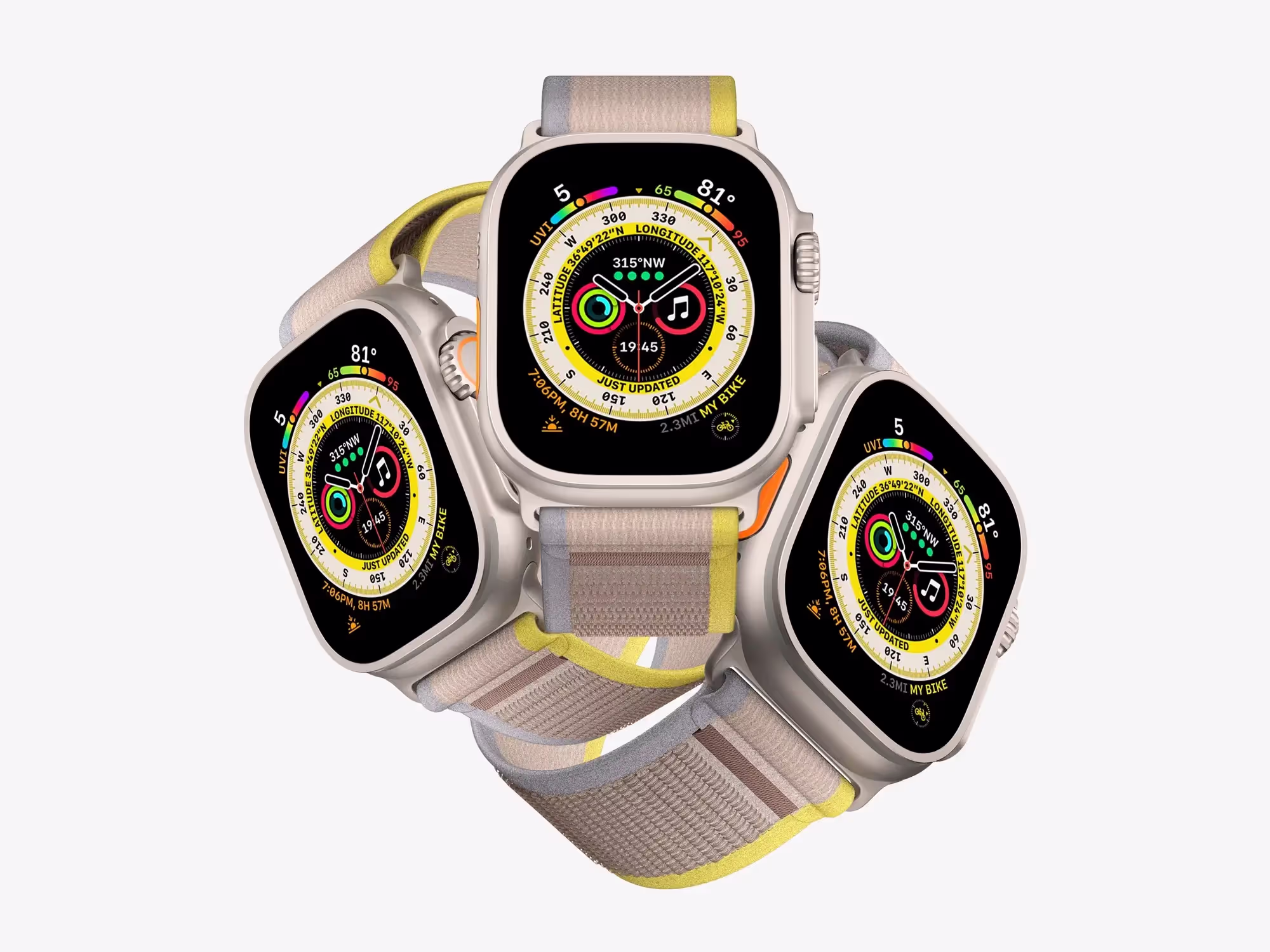 Apple Watch Ultra Mockups | Pro Designer Pack