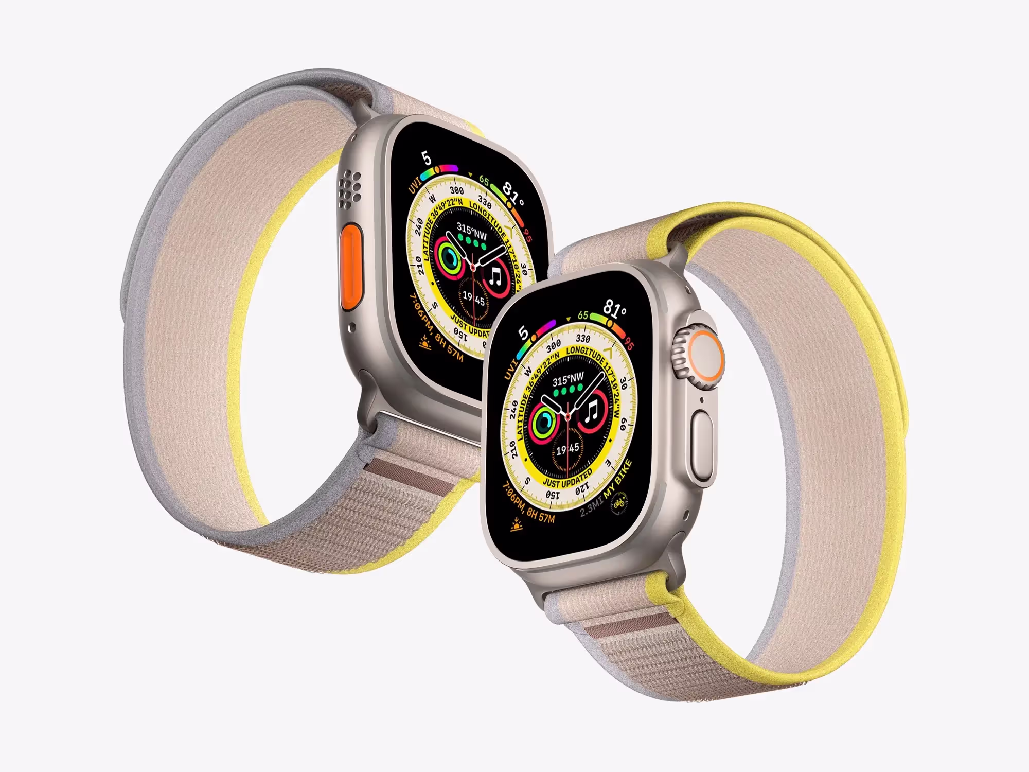 Apple Watch Ultra Mockups | Full Resolution File
