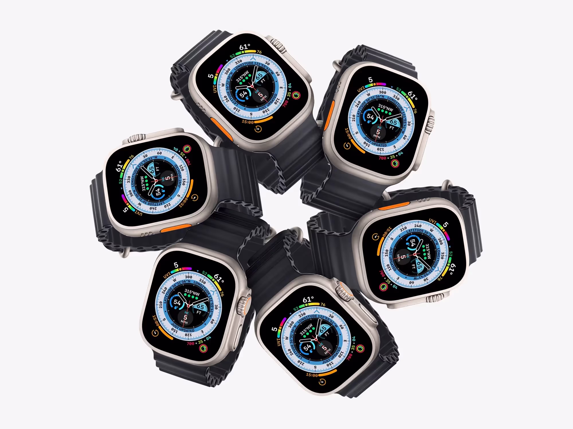 Apple Watch Mockups - Apple Watch Ultra Mockups | Full Resolution File