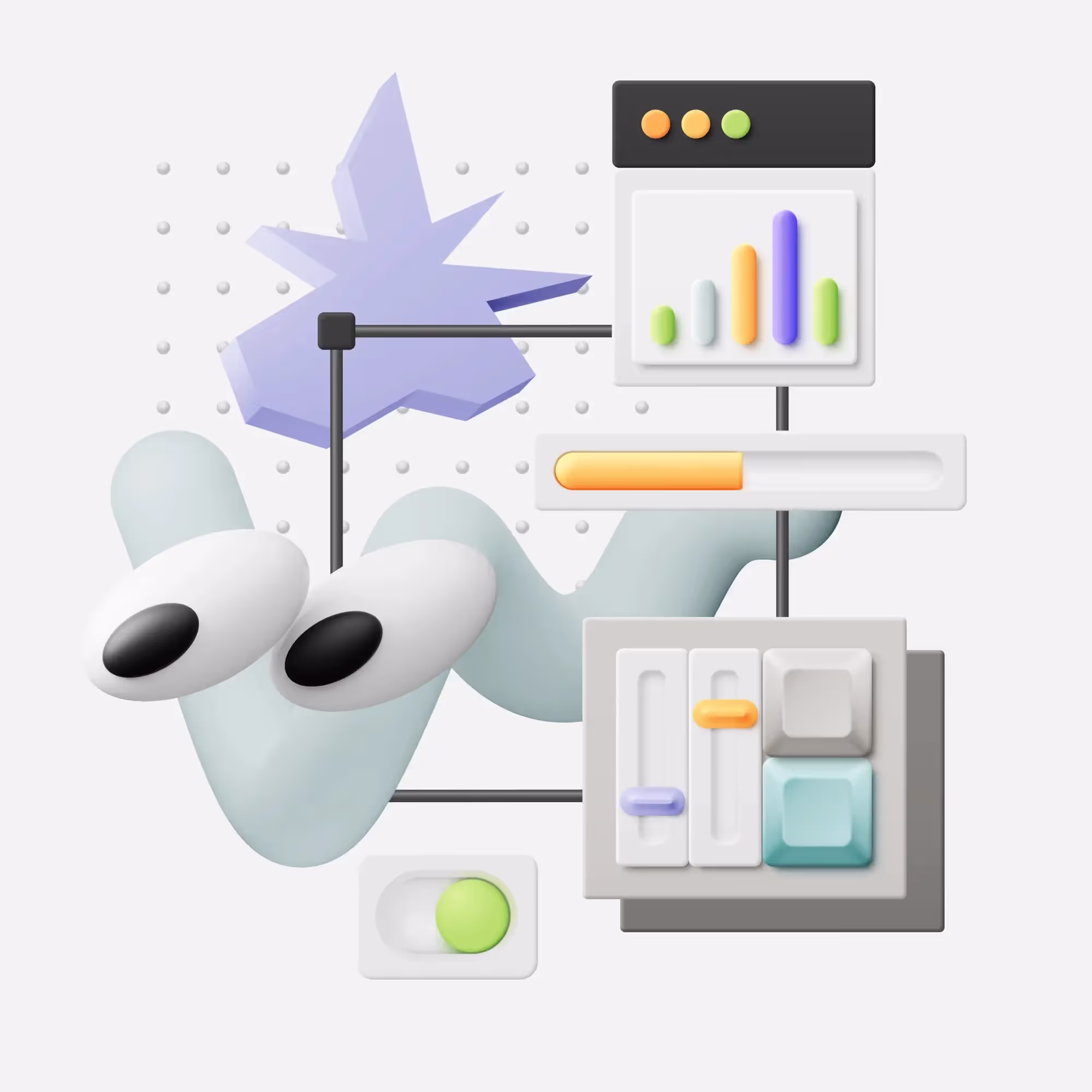 Premium Mockup - Snap Illustration Constructor | Pro Designer Pack
